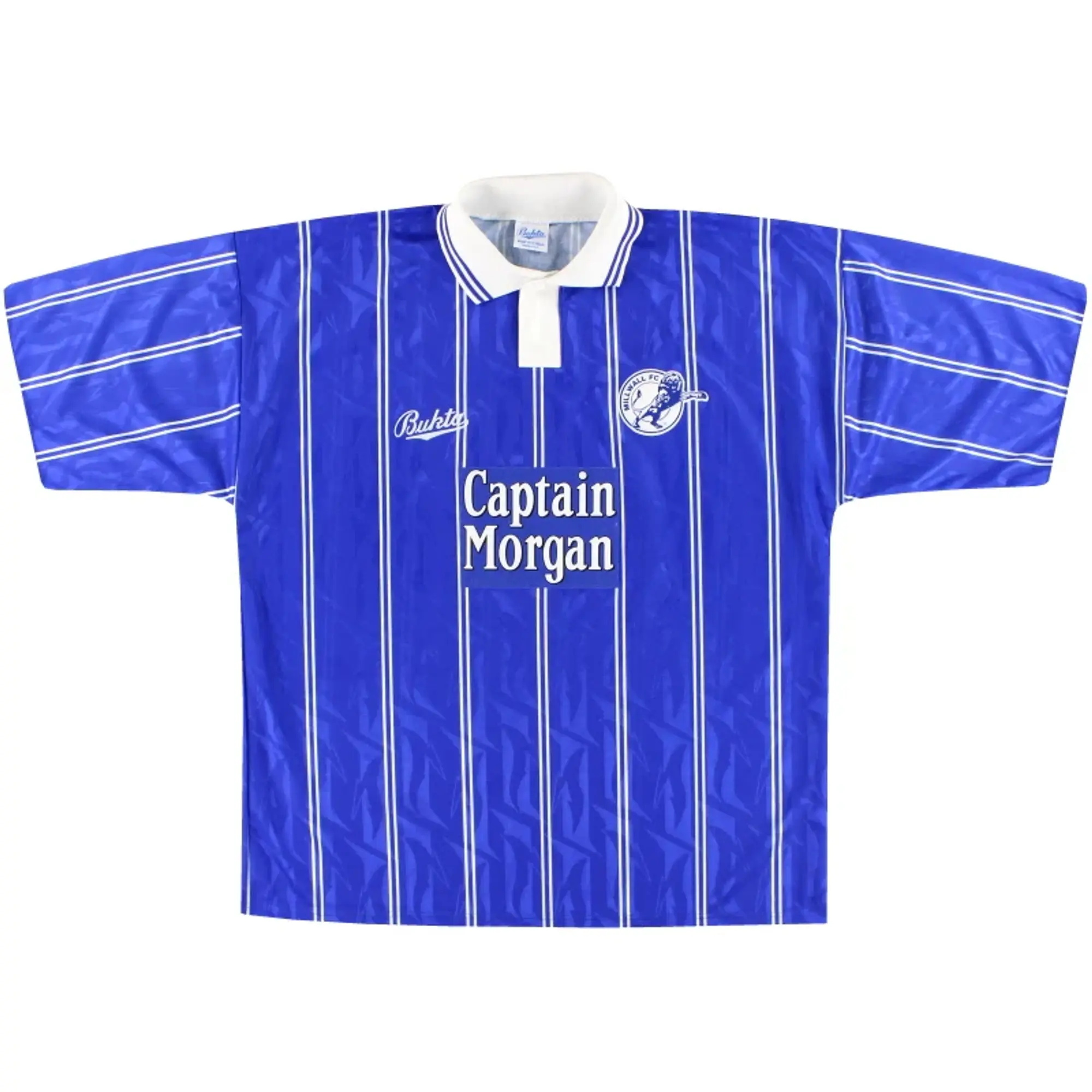 1993-94 Millwall Bukta Home Shirt *Mint* XL - Millwall / Mint / XL