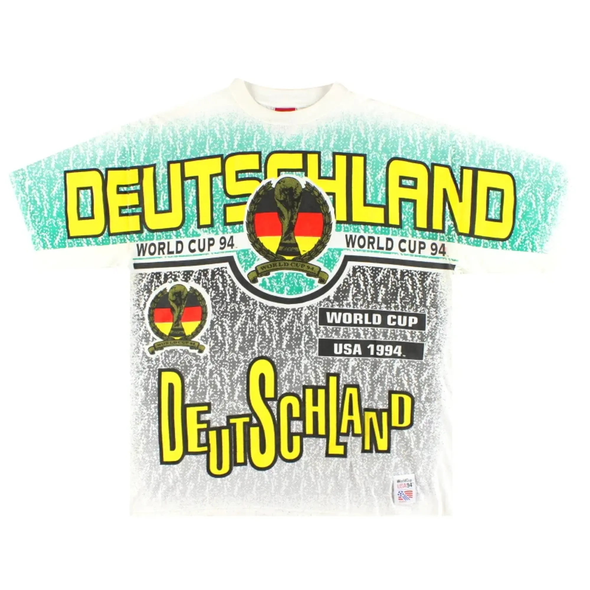 1994 Germany World Cup 'USA 94' Graphic Tee - Germany / Excellent / XL