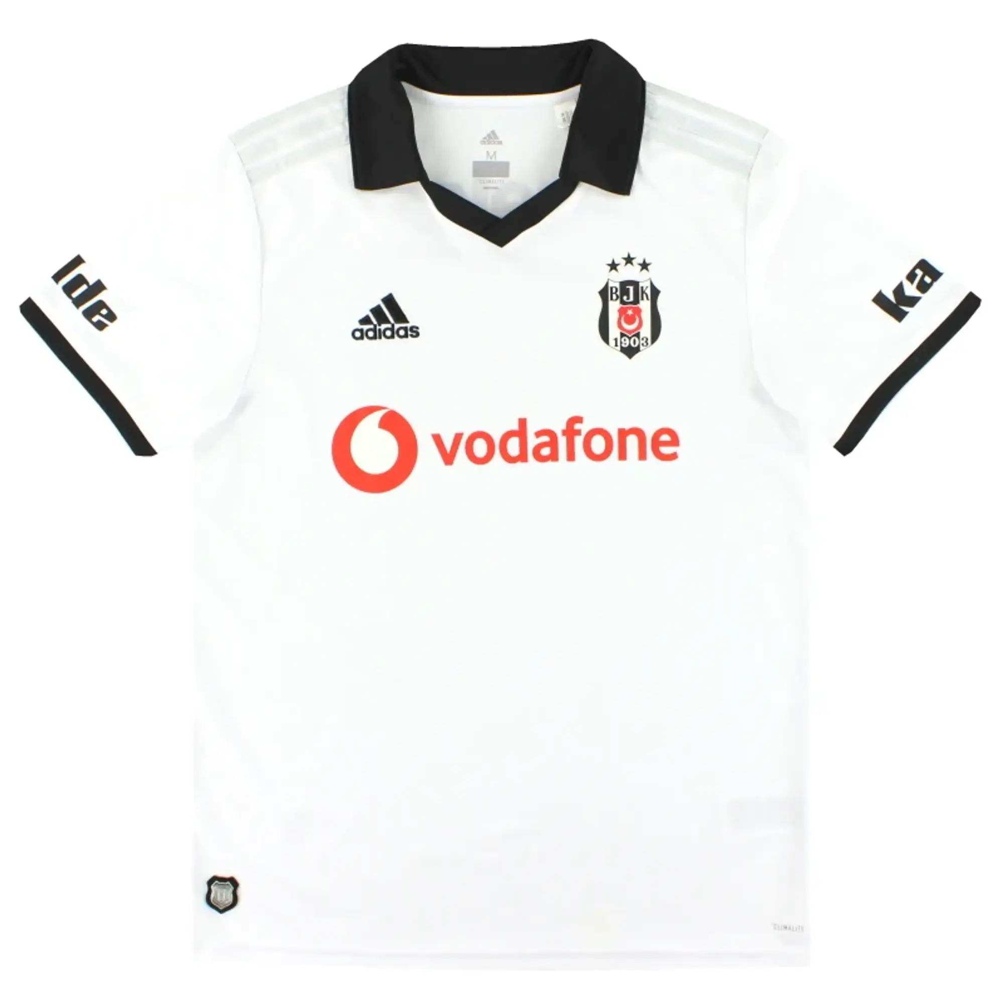 2018-19 Besiktas adidas Home Shirt M - Besiktas / Very good / Medium