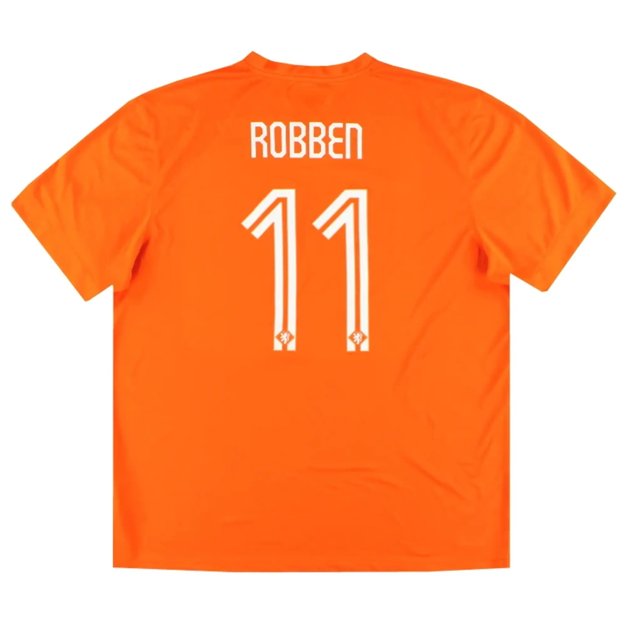2014-15 Holland Nike Home Shirt Robben #11 XXL - Holland / Excellent / Medium