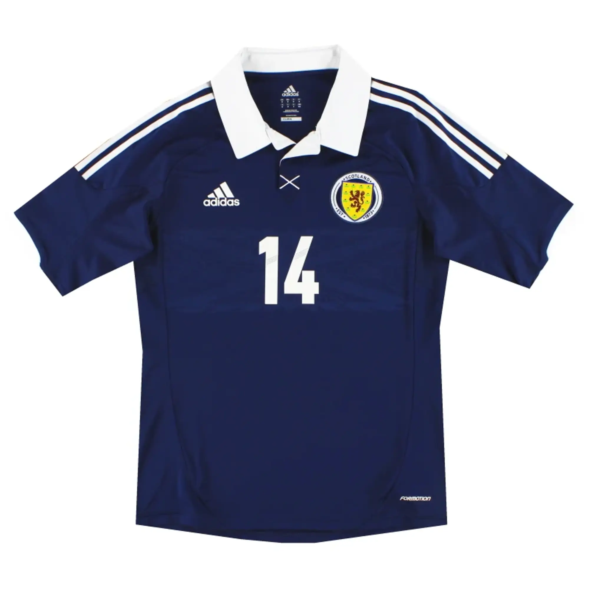 2011-13 Scotland adidas Player Issue Home Shirt L/S *As New* - Scotland / Large / 4