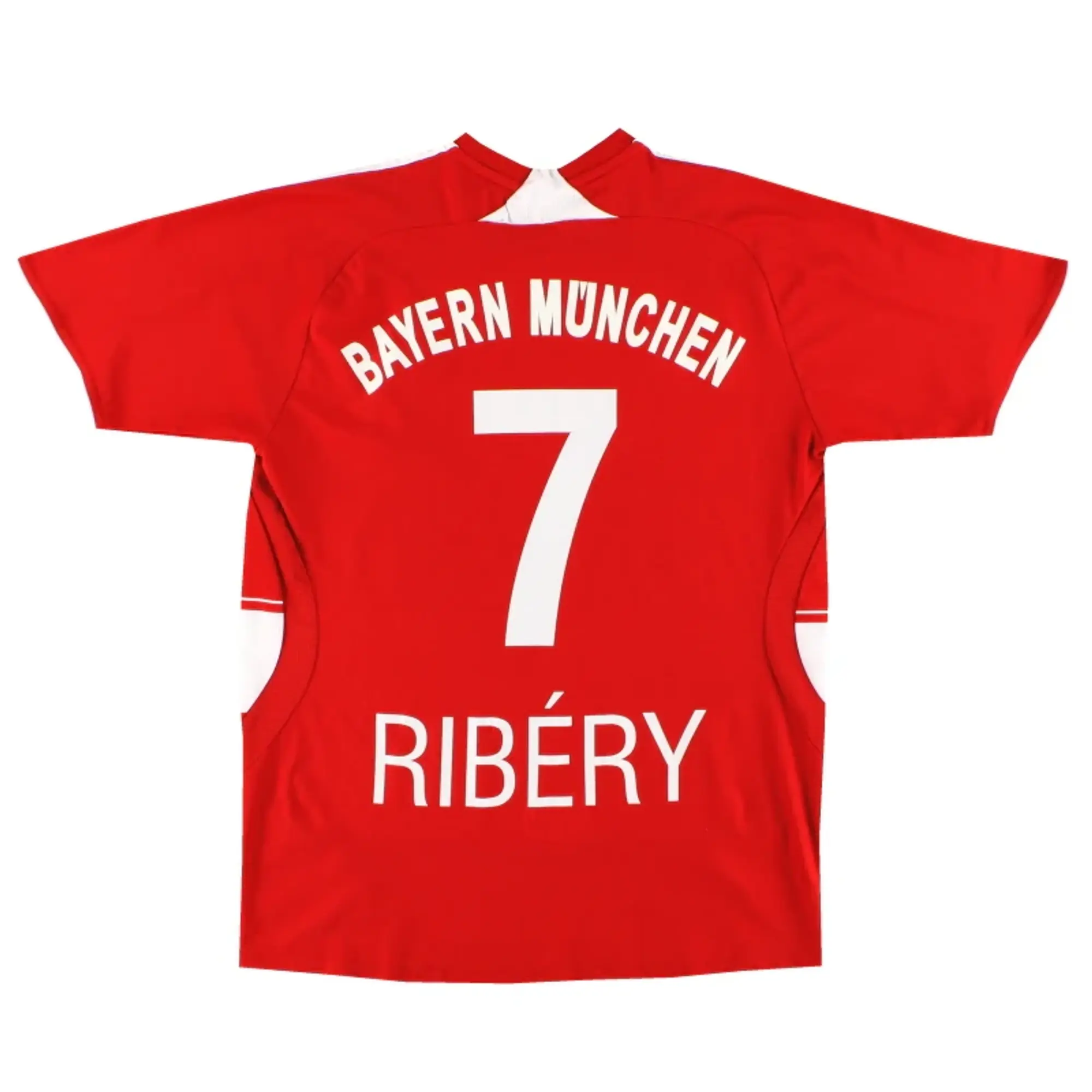 2007-08 Bayern Munich adidas Home Shirt Ribery #7 L.Boys - Bayern Munich / Excellent / Large Boys