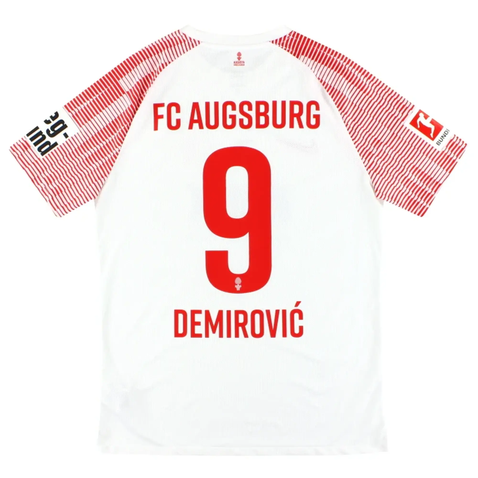 2022-23 FC Augsburg Nike Away Shirt Demirovic #9 L - Other German Clubs / Excellent / Large