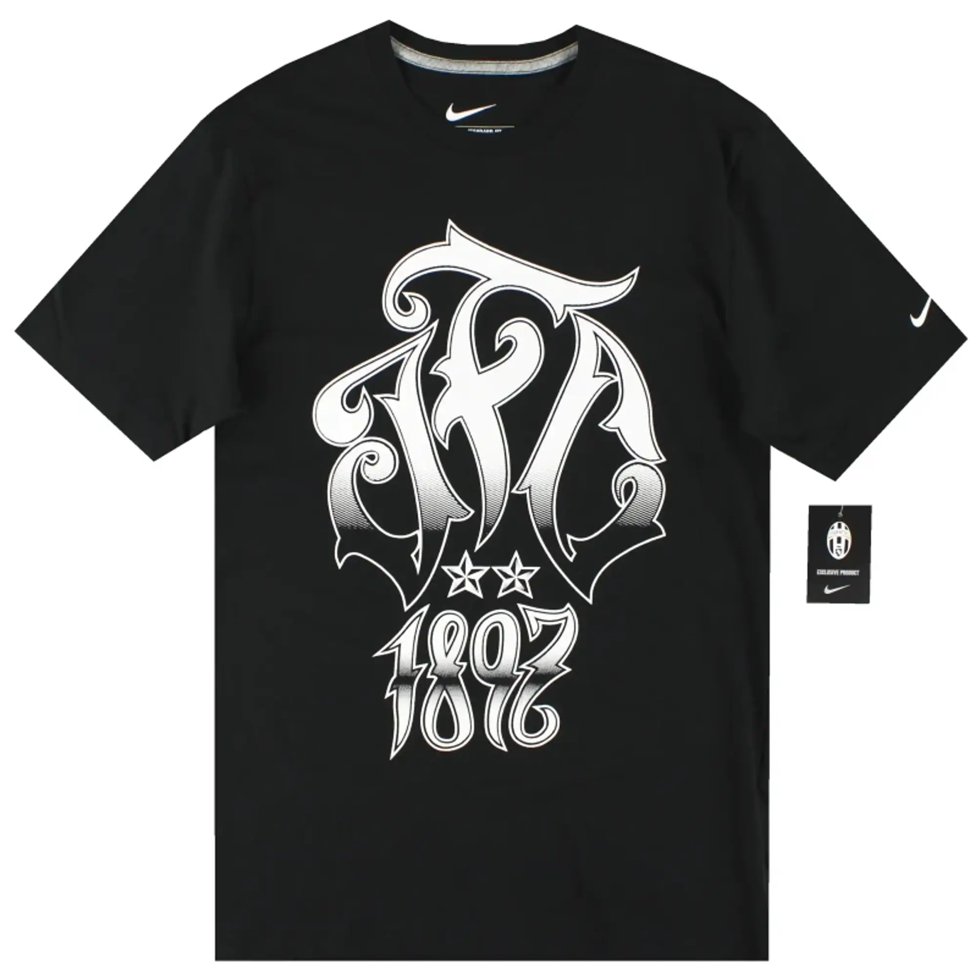 2011-12 Juventus Nike Graphic Tee *w/tags* M - Juventus / w/tags / Medium