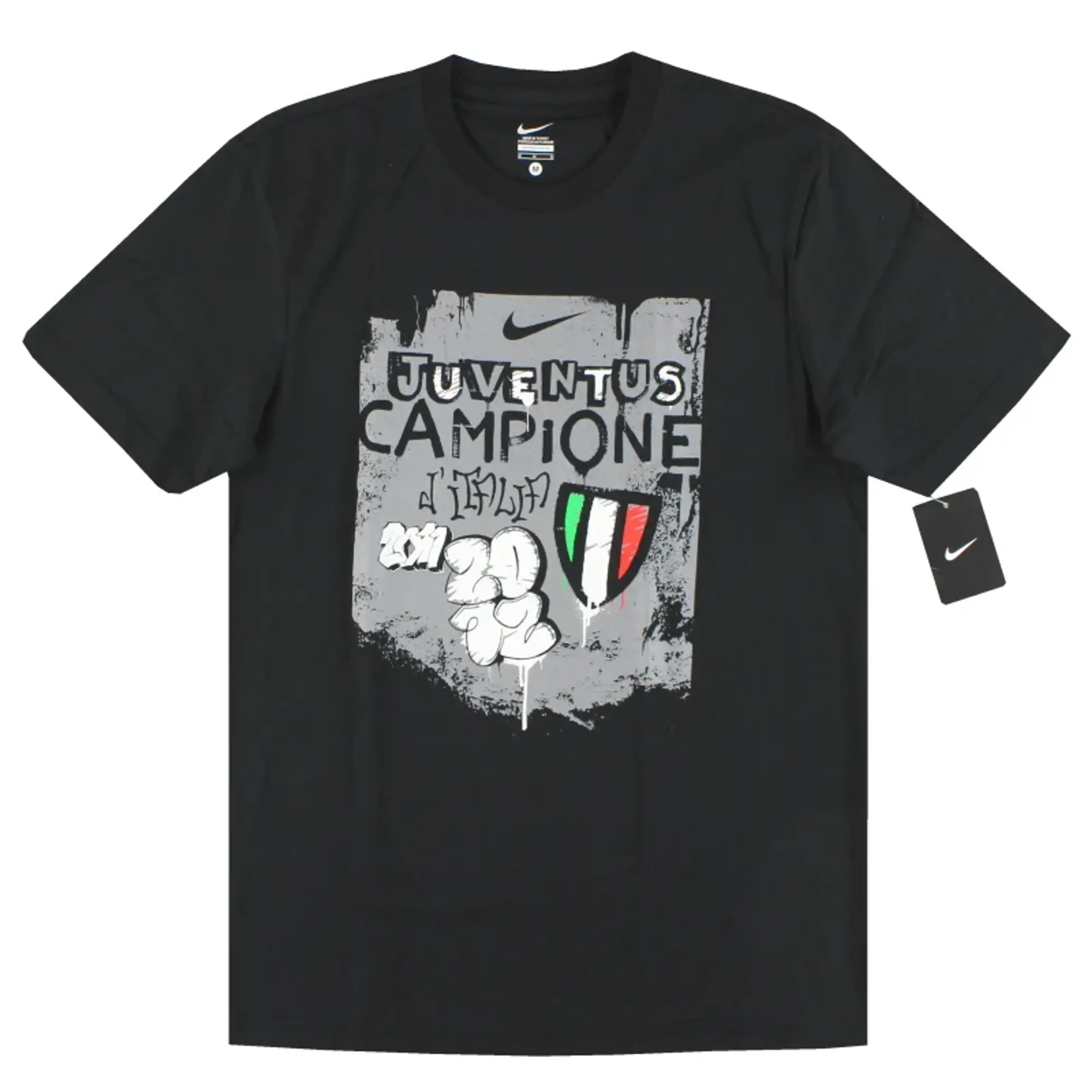 2011-12 Juventus Nike Graphic Tee *w/tags* M - Juventus / w/tags / Medium