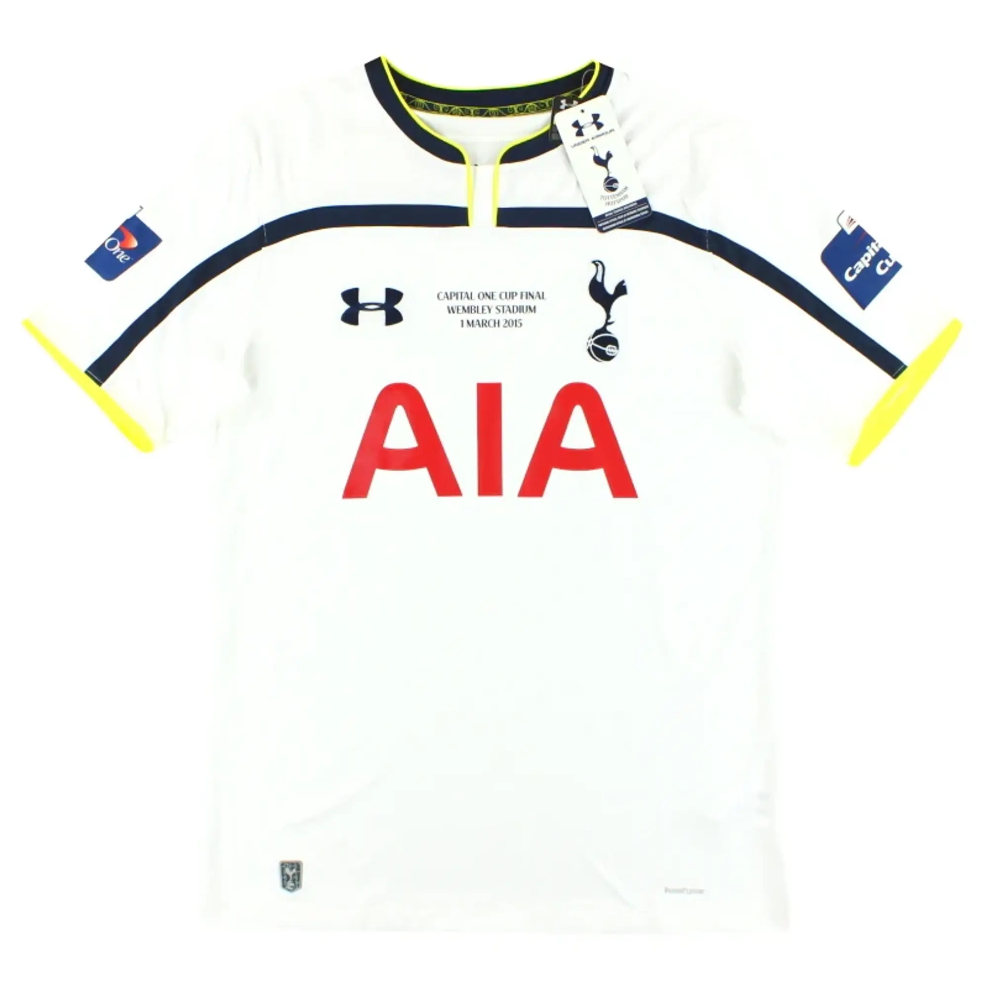 2014-15 Tottenham Under Armour 'Final' Home Shirt *w/tags* L - Tottenham Hotspur / w/tags / Large