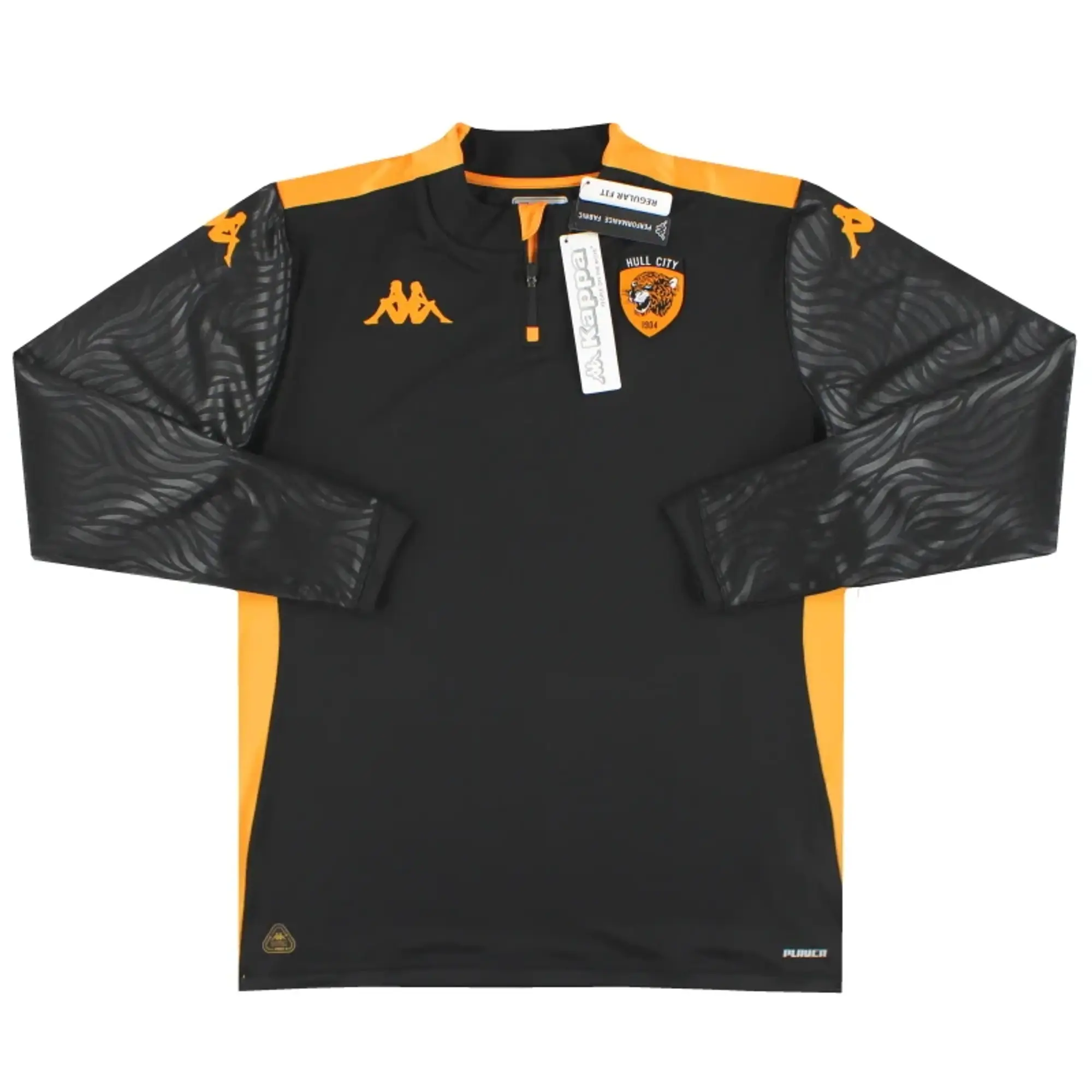 2024-25 Hull City Kappa 1/4 Zip Training Top *BNIB* - Hull City / BNIB / Medium
