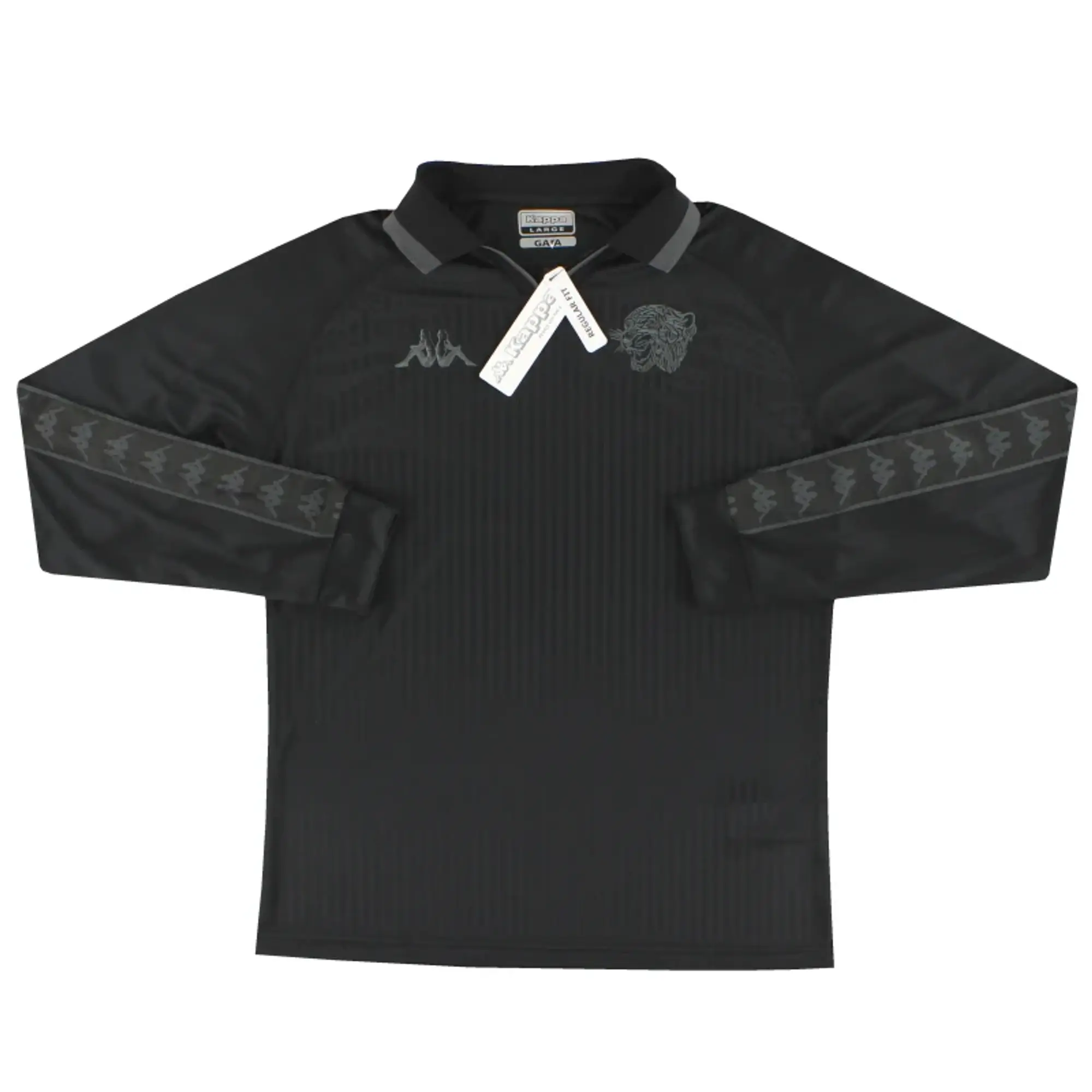 2024-25 Hull City Kappa Blackout Lifestyle Shirt L/S *BNIB* - Hull City / BNIB / XXL