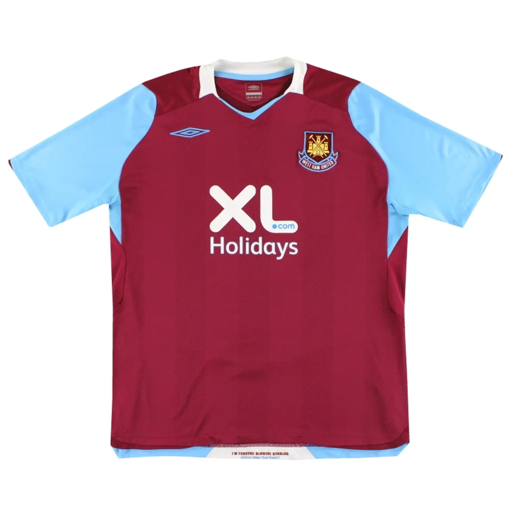 2008 West Ham Home Shirt XL - West Ham / Very good / XL