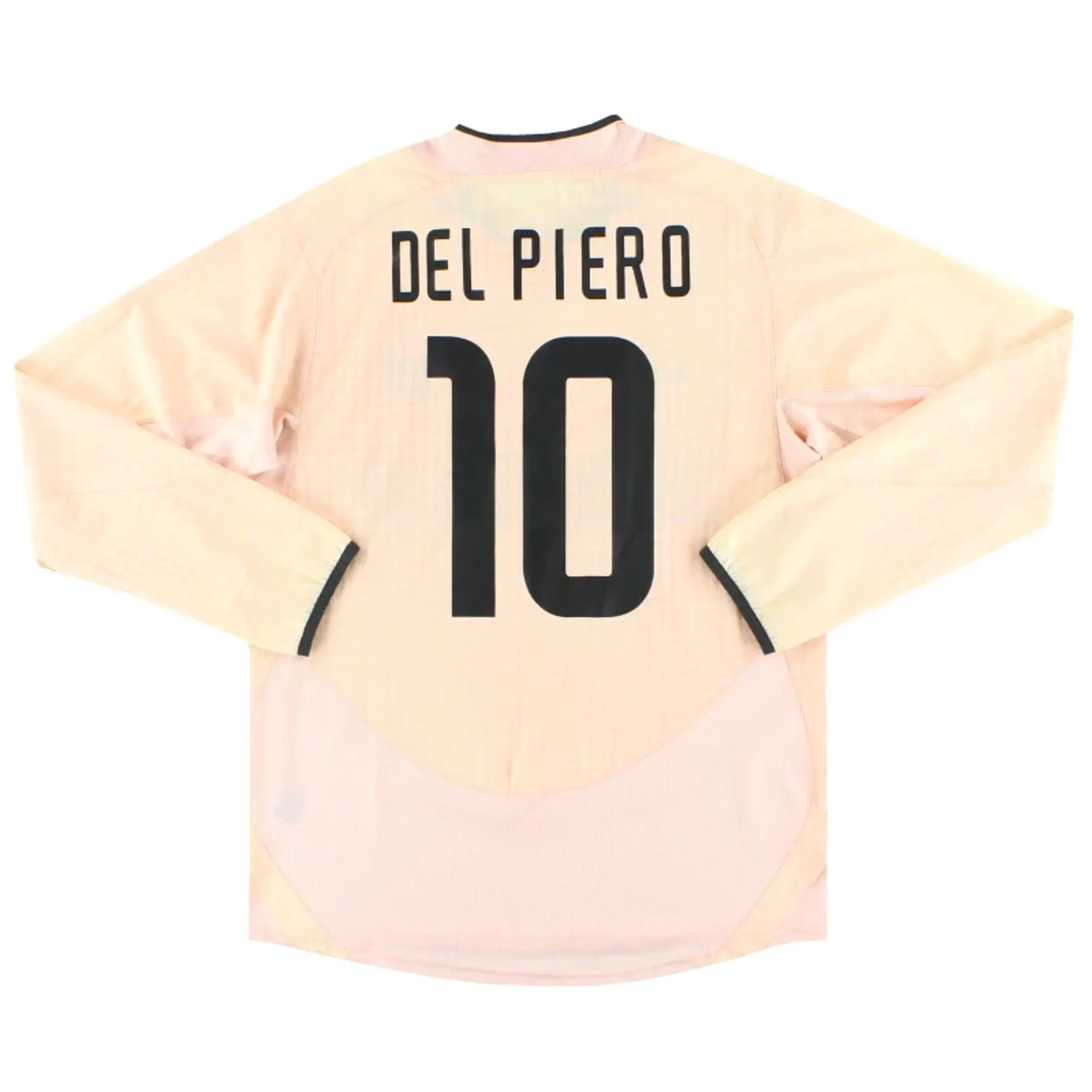 2003-04 Juventus Nike Away Shirt Del Piero #10 L/S M - Juventus / Excellent / Medium