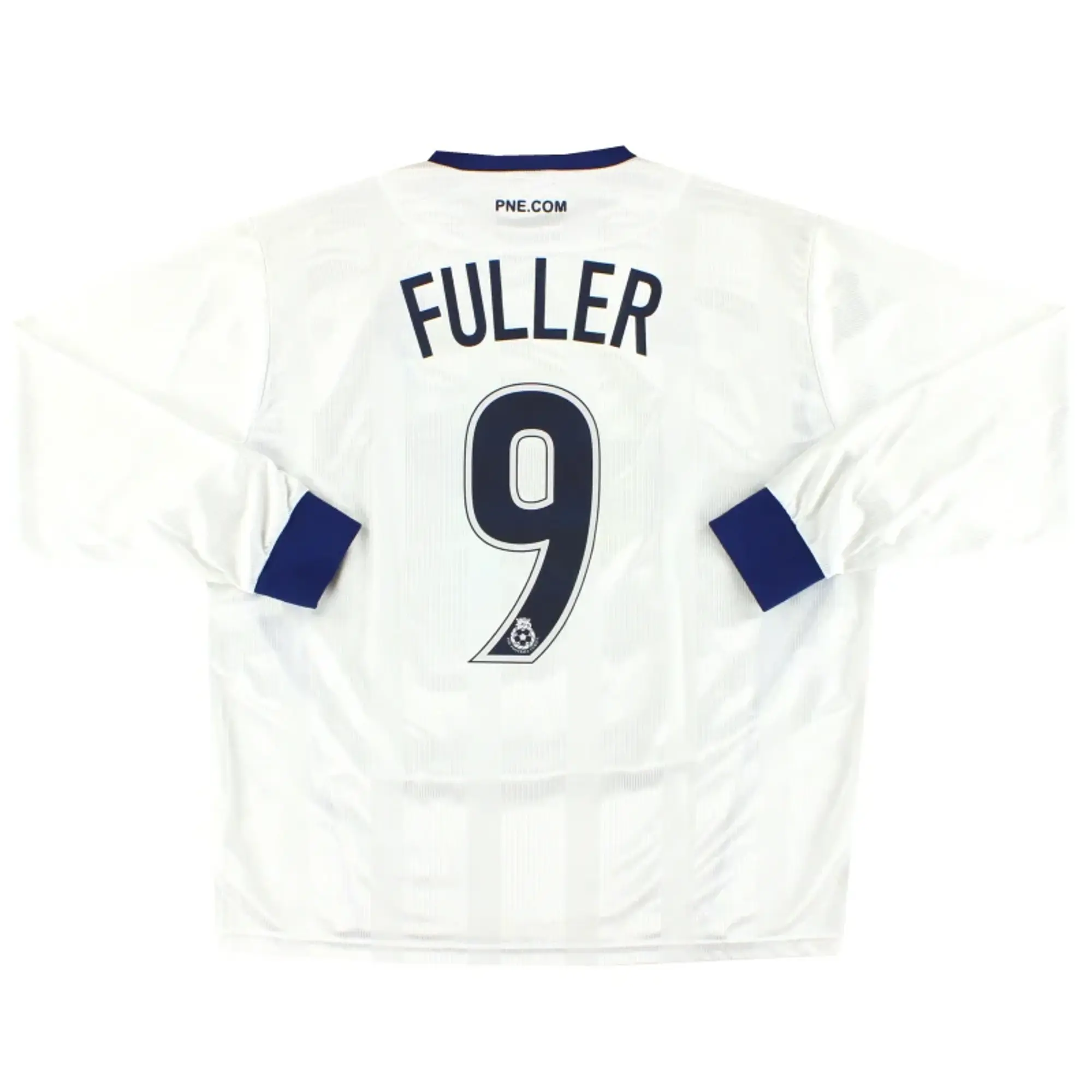 2003-04 Preston Admiral Home Shirt Fuller #9 L/S XL - Preston North End / Excellent / Large