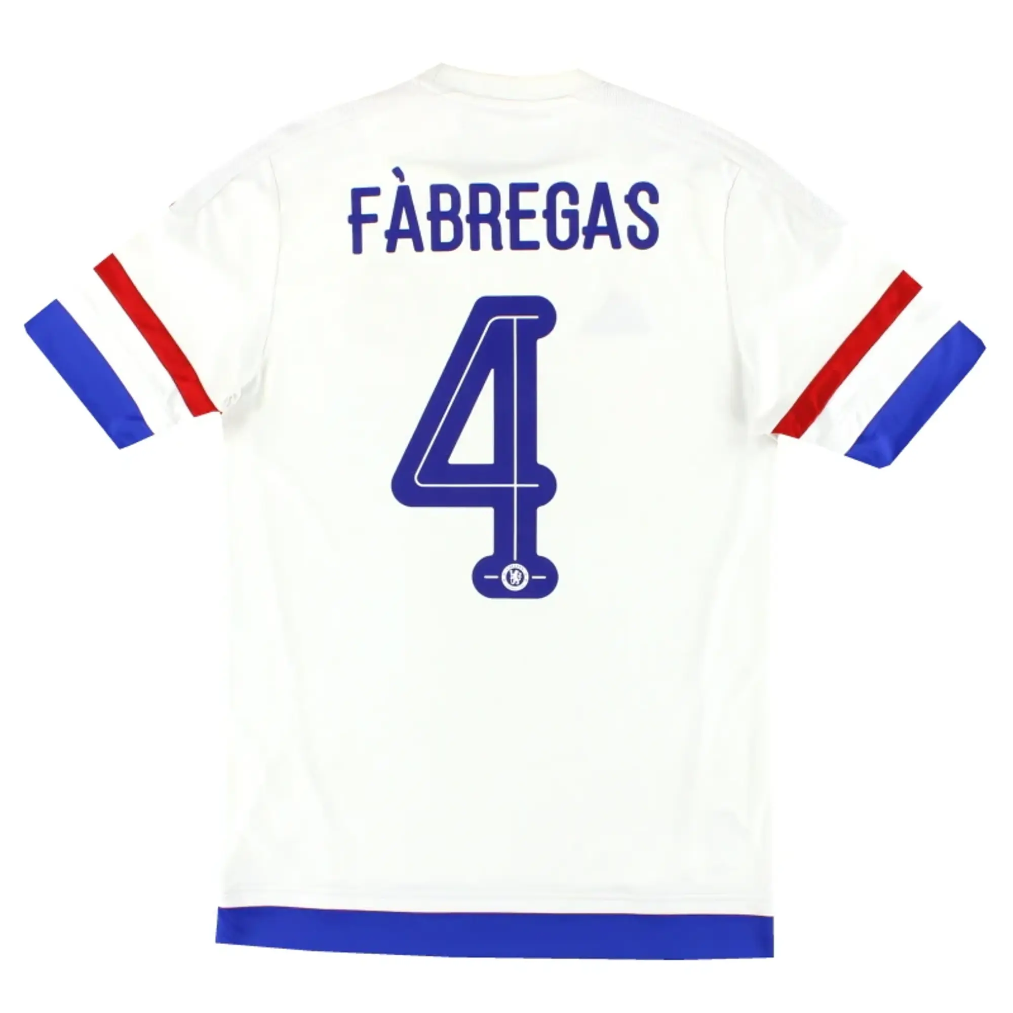 2015-16 Chelsea adidas Away Shirt Fabregas #4 M - Chelsea / Excellent / Medium