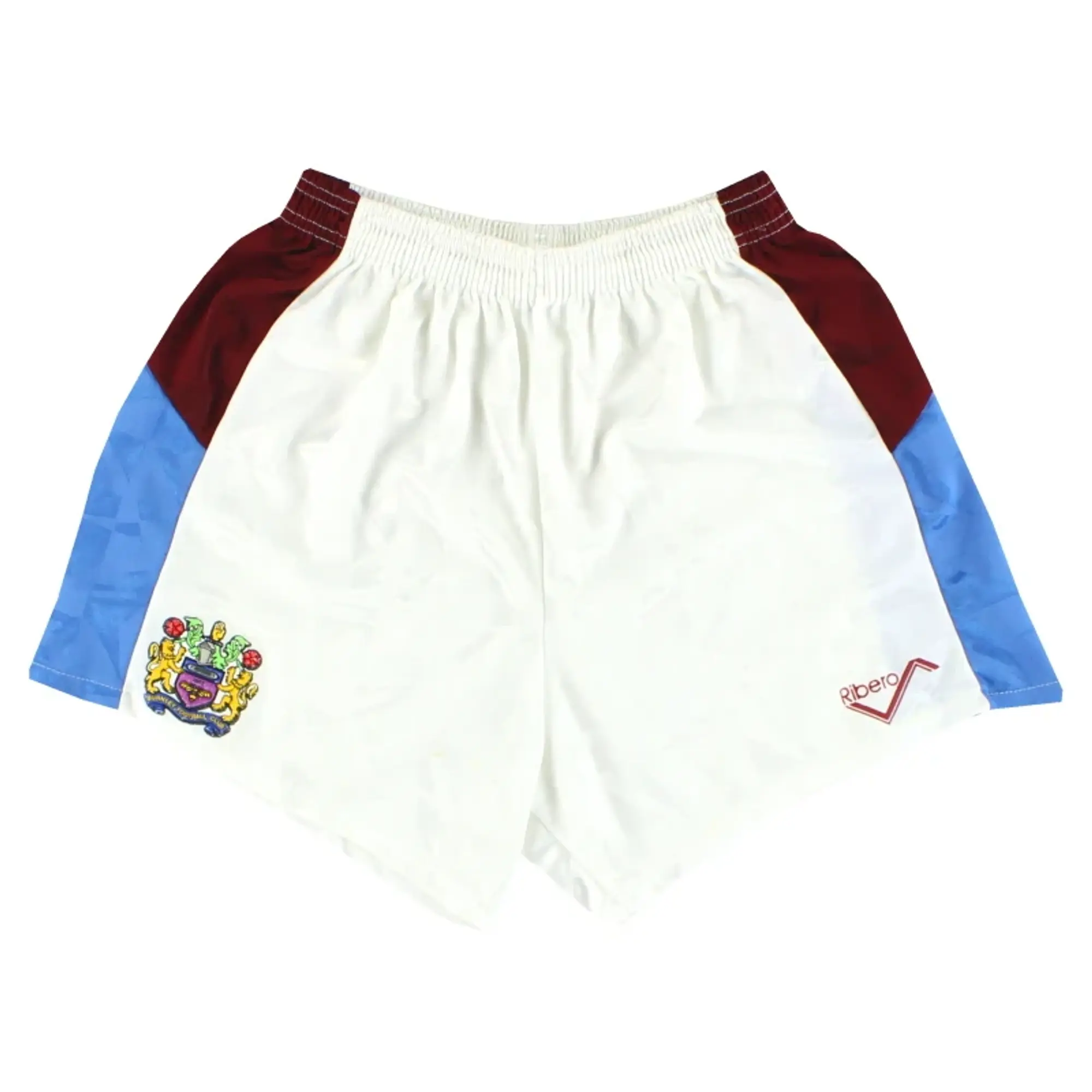 1991-93 Burnley Ribero Third Shorts M - Burnley / Excellent / Medium