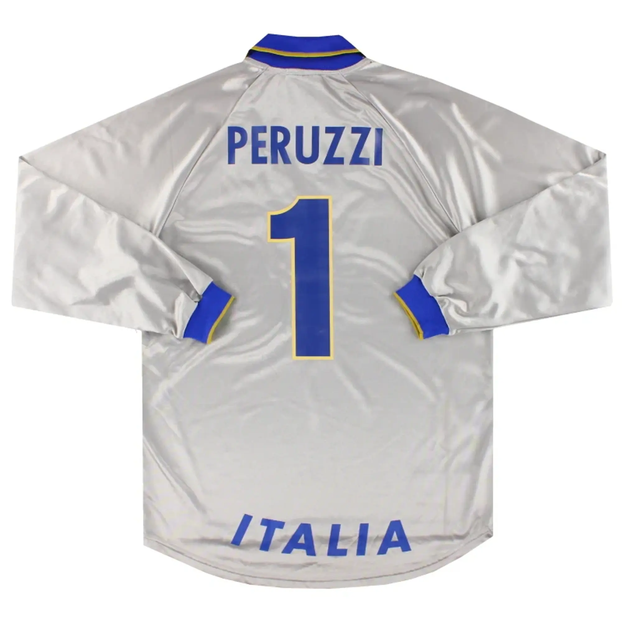 1996-97 Italy Nike Goalkeeper Shirt Peruzzi #1 M - Italy / Excellent / Medium