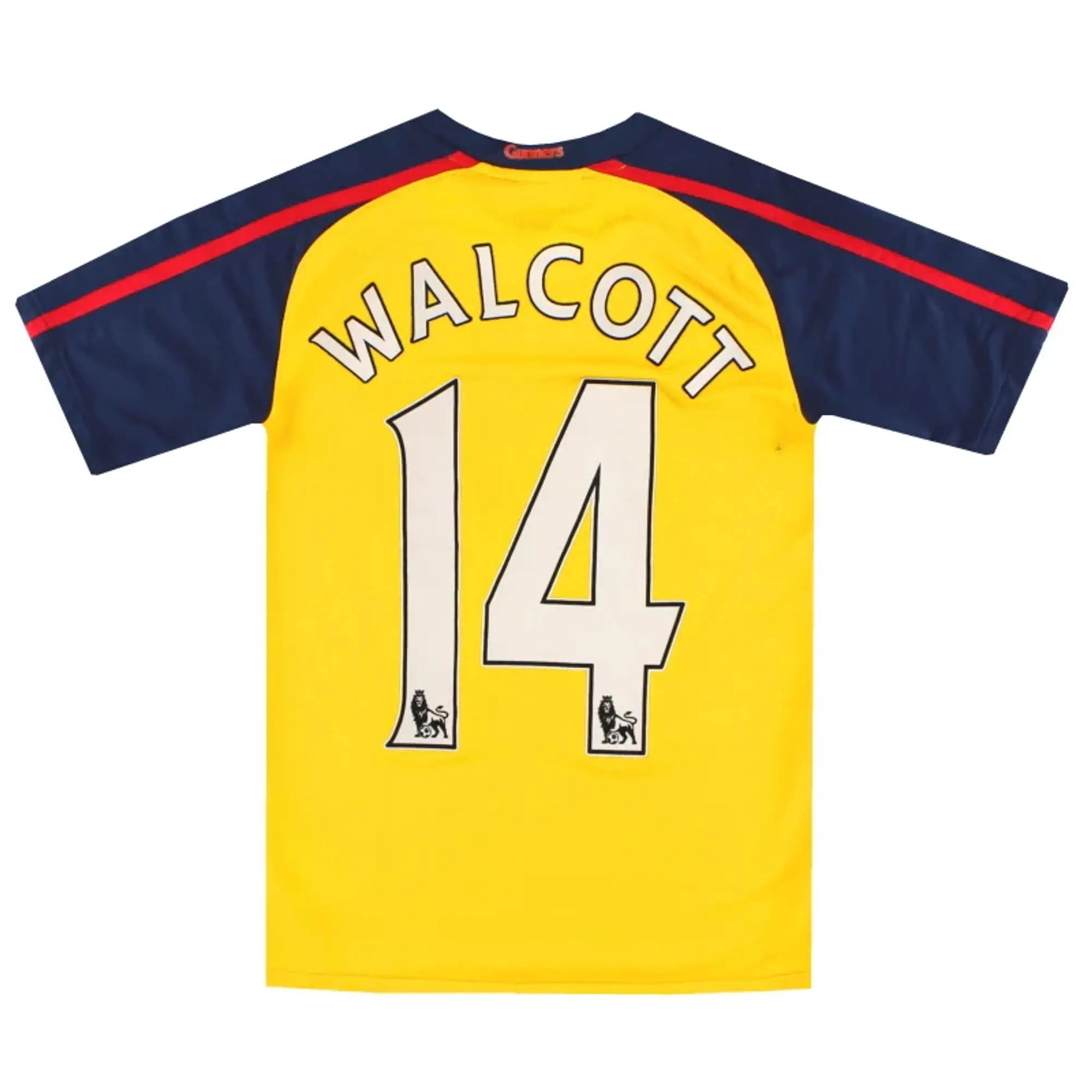 2008-09 Arsenal Nike Away Shirt Walcott #14 M.Boys - Arsenal / Good / Medium Boys