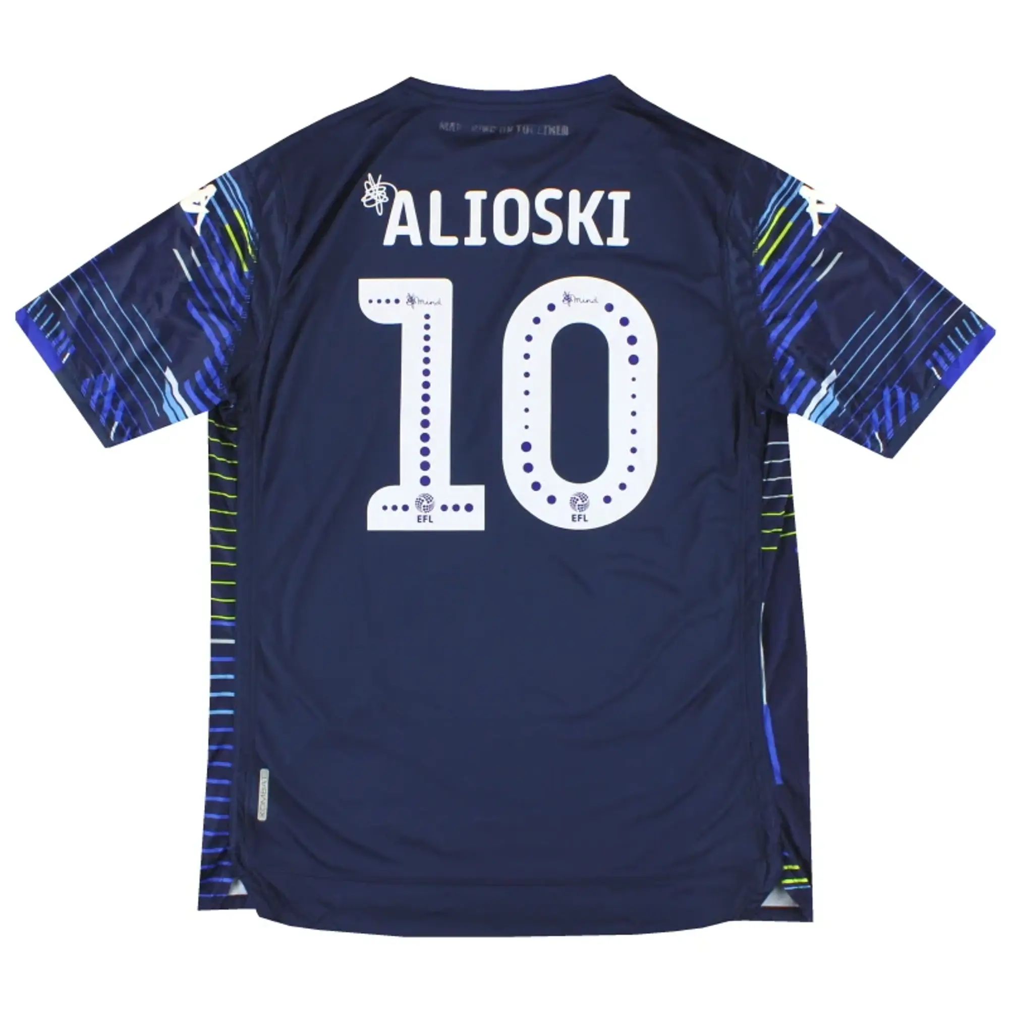 2018-19 Leeds Kappa Away Shirt Alioski #10 XL - Leeds / Excellent / XL