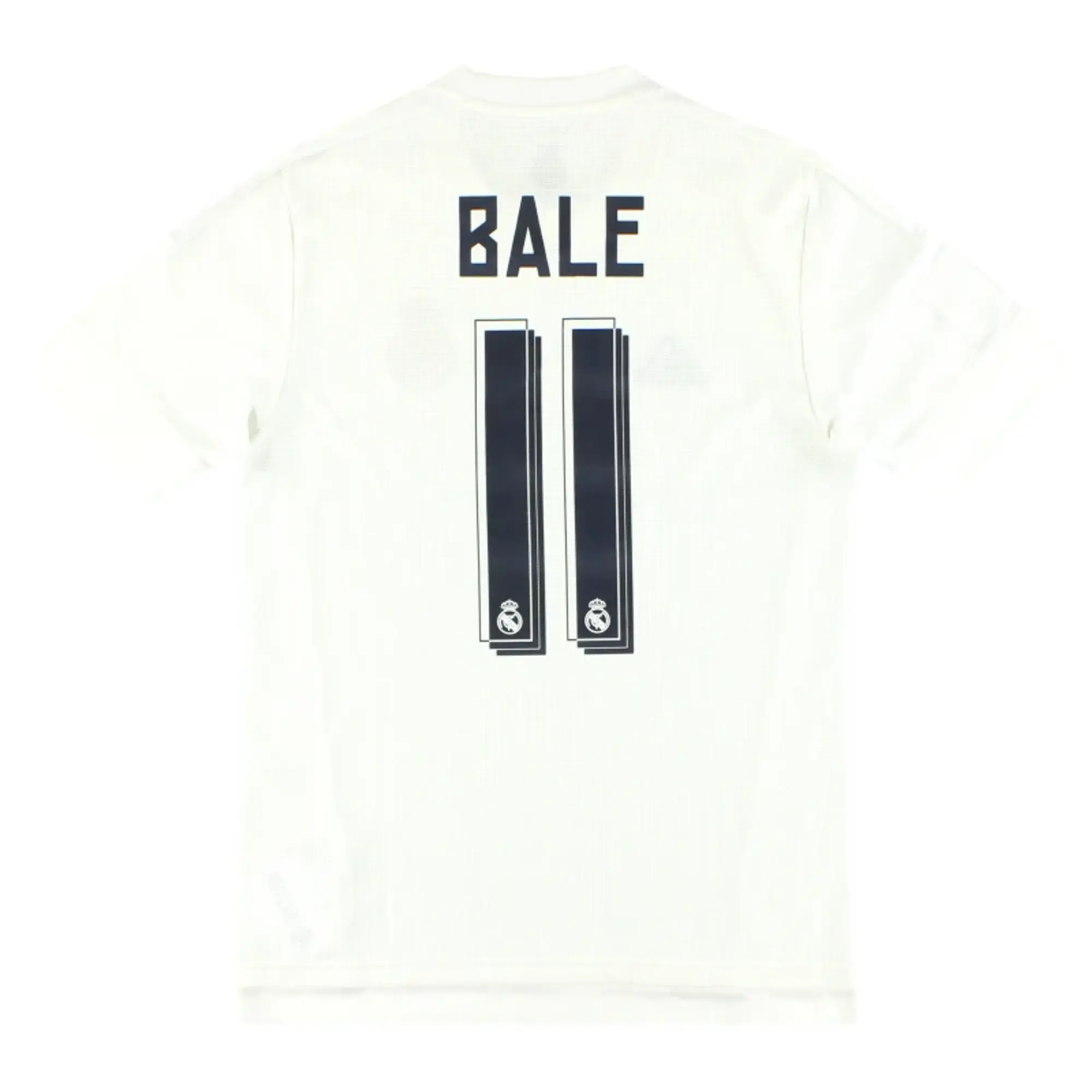 2015-16 Real Madrid adidas Home Shirt Bale #11 S - Real Madrid / Excellent / Small