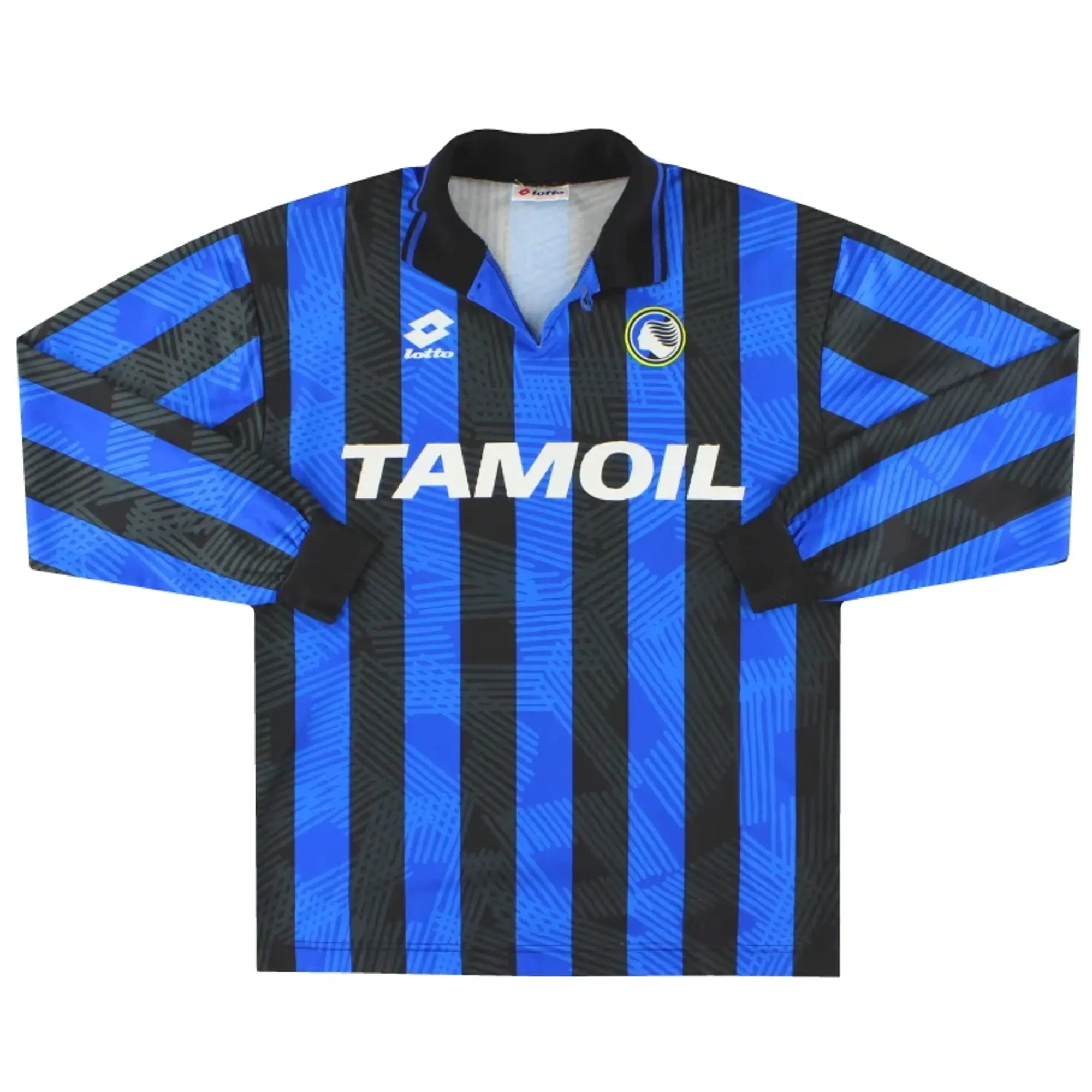 1993-94 Atalanta Lotto Home Shirt L/S #9 L - Other Italian Clubs / Excellent / Large