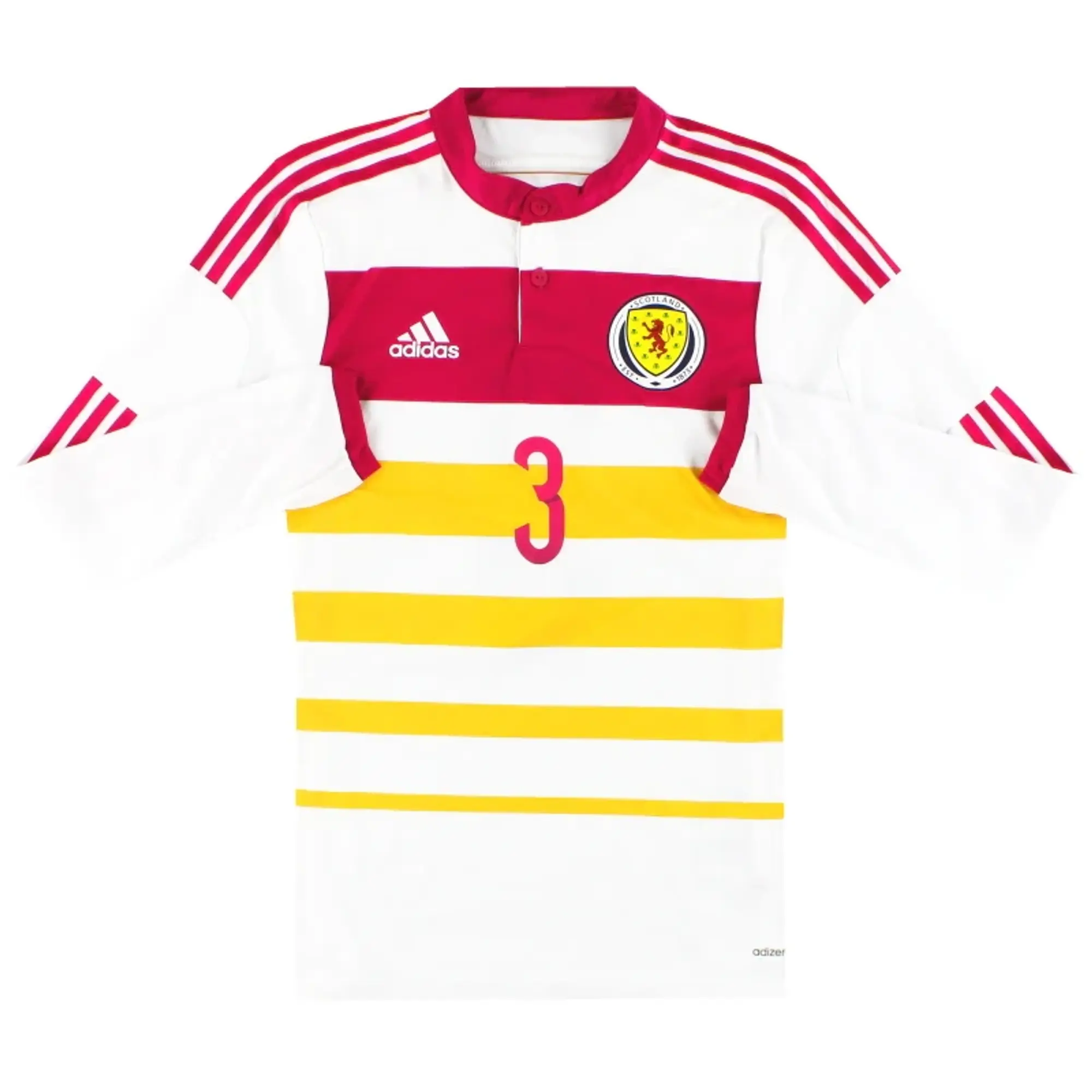 2014-15 Scotland adidas Player Issue adizero Away Shirt L/S *As New* - Scotland / Large / 5