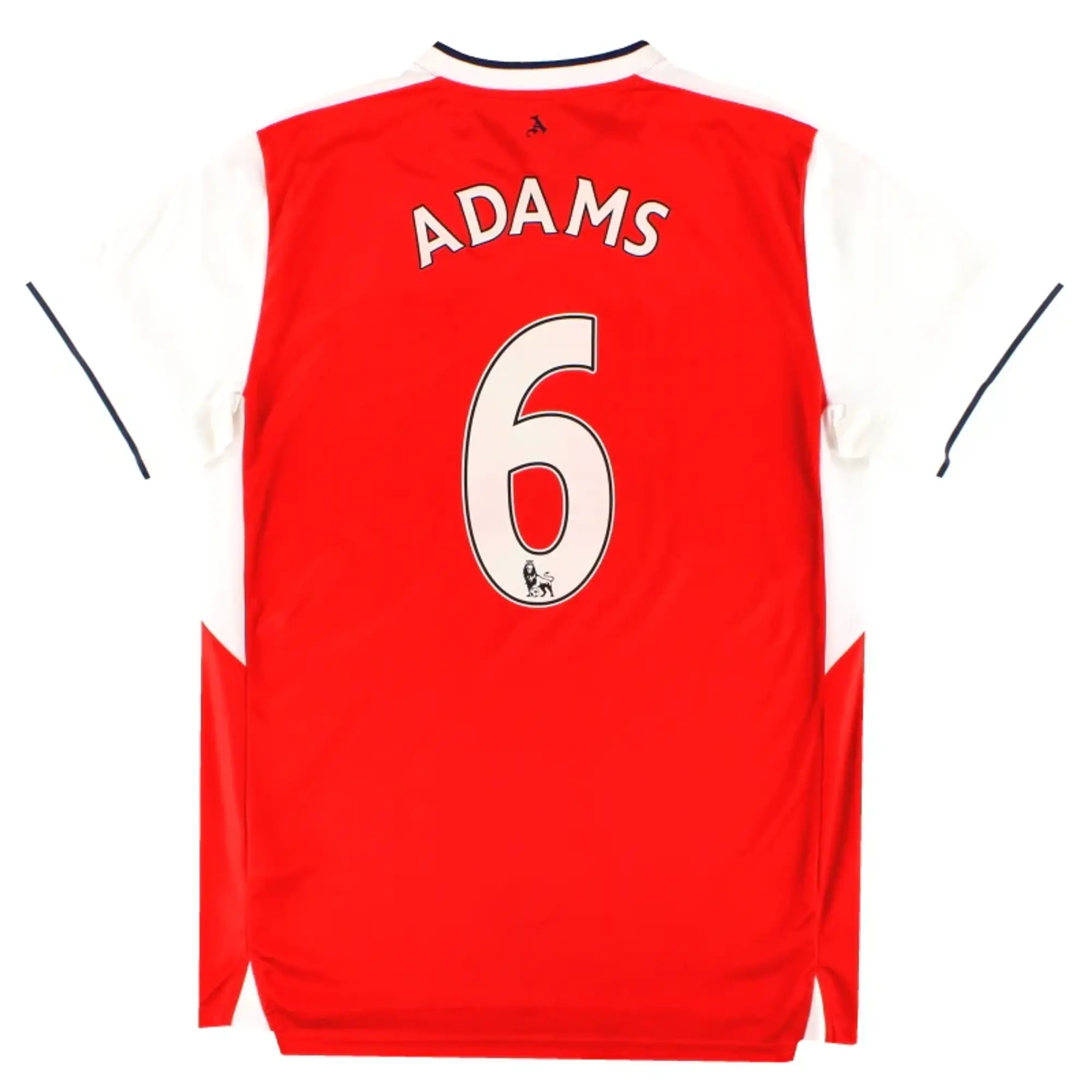 2016-17 Arsenal Puma Home Shirt Adams #6 L - Arsenal / Excellent / Large
