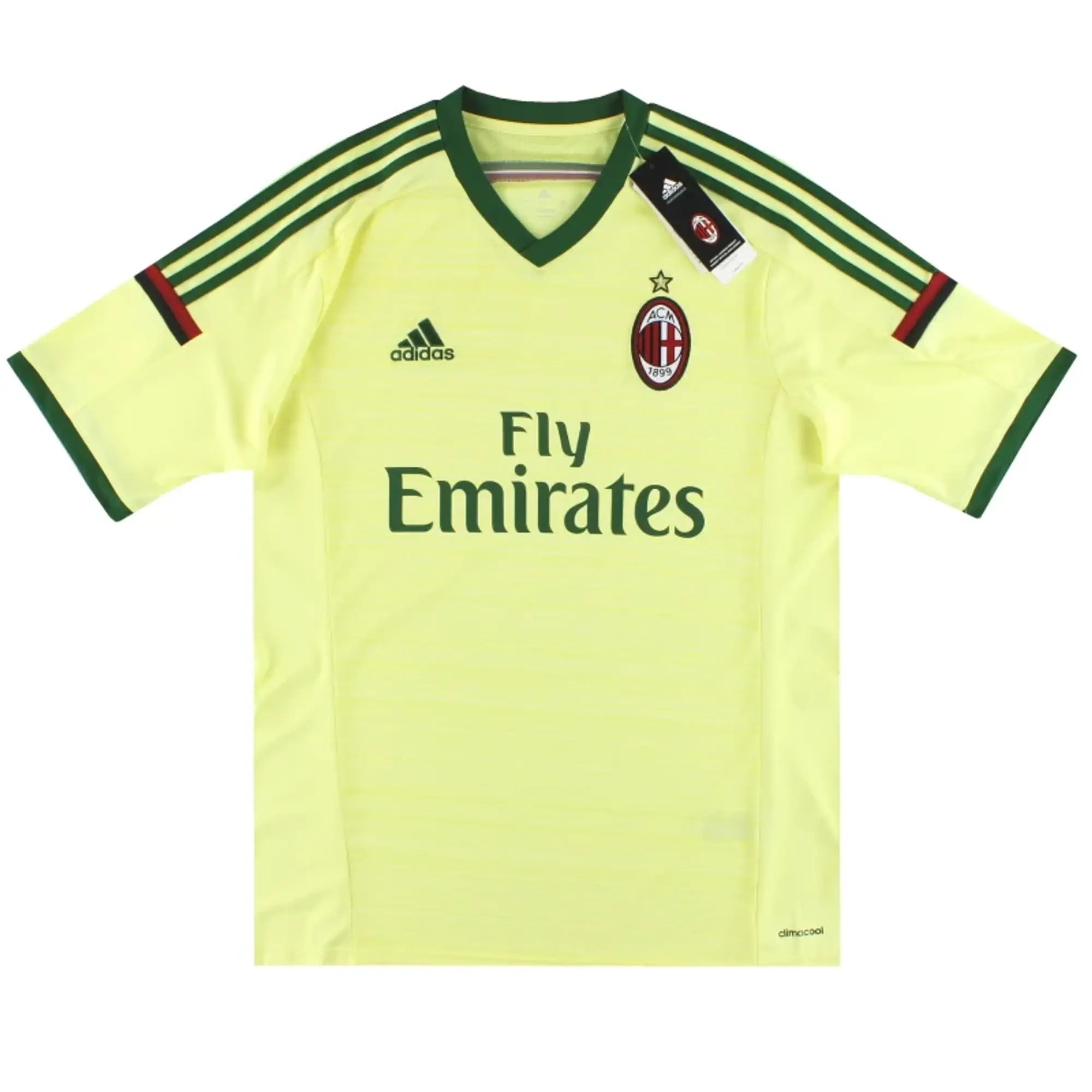 2014-15 AC Milan adidas Third Shirt *w/tags* - AC Milan / BNIB / Medium