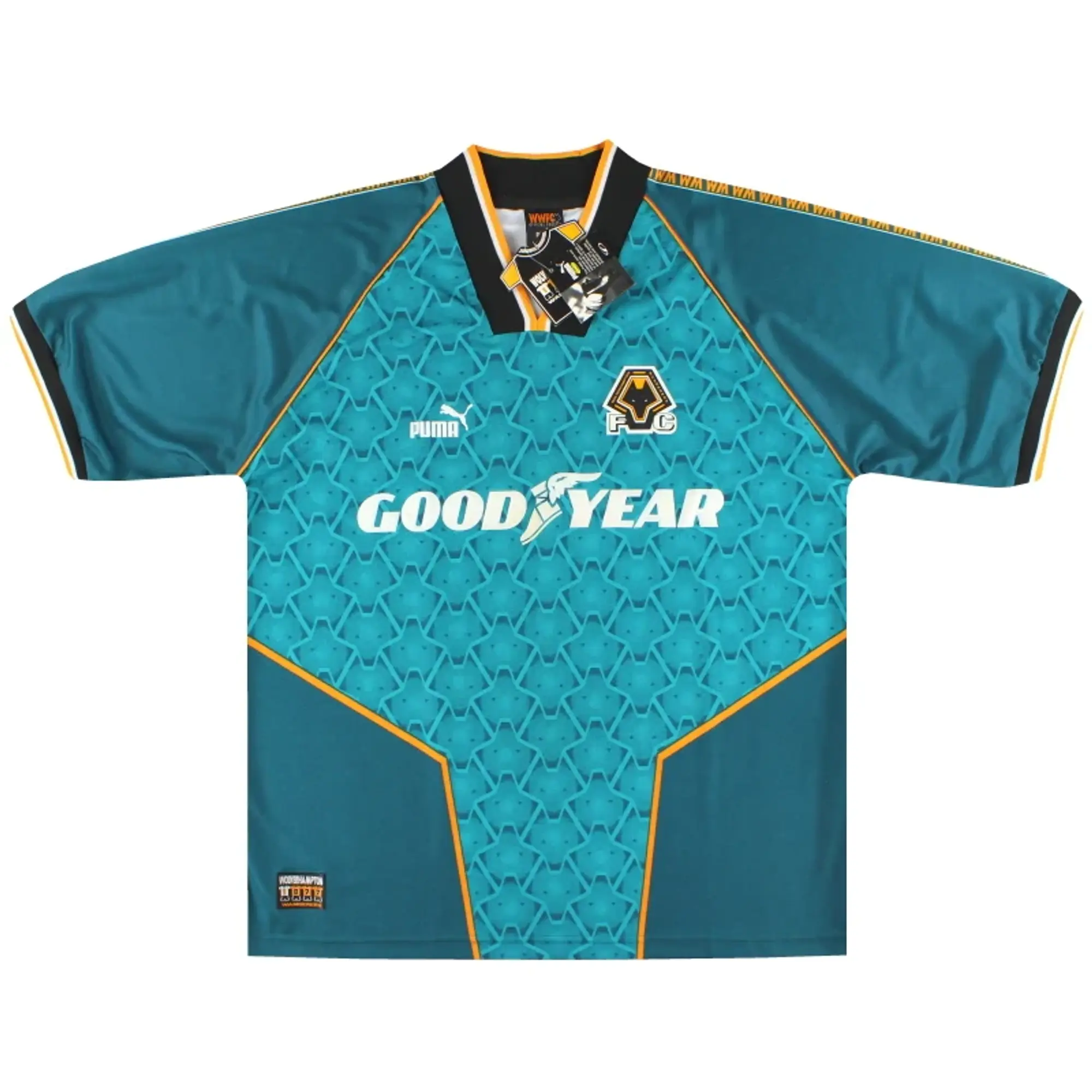 1996-97 Wolves Puma Away Shirt *w/tags* XL - Wolves / w/tags / XL