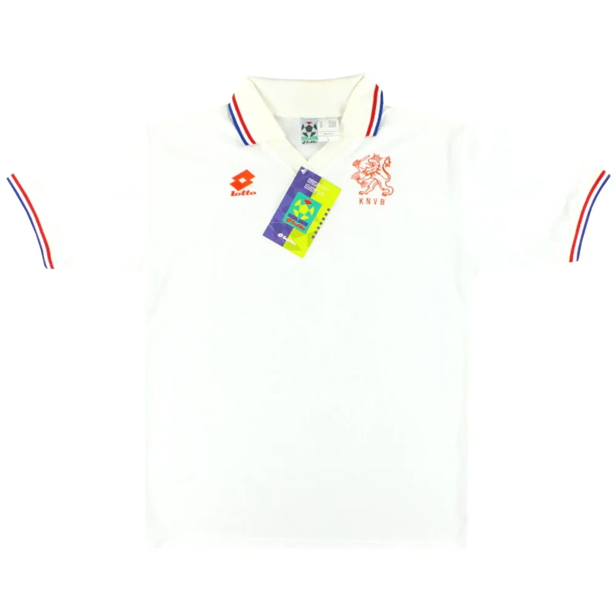 1992-94 Holland Lotto Away Shirt *w/tags* L - Holland / w/tags / Large