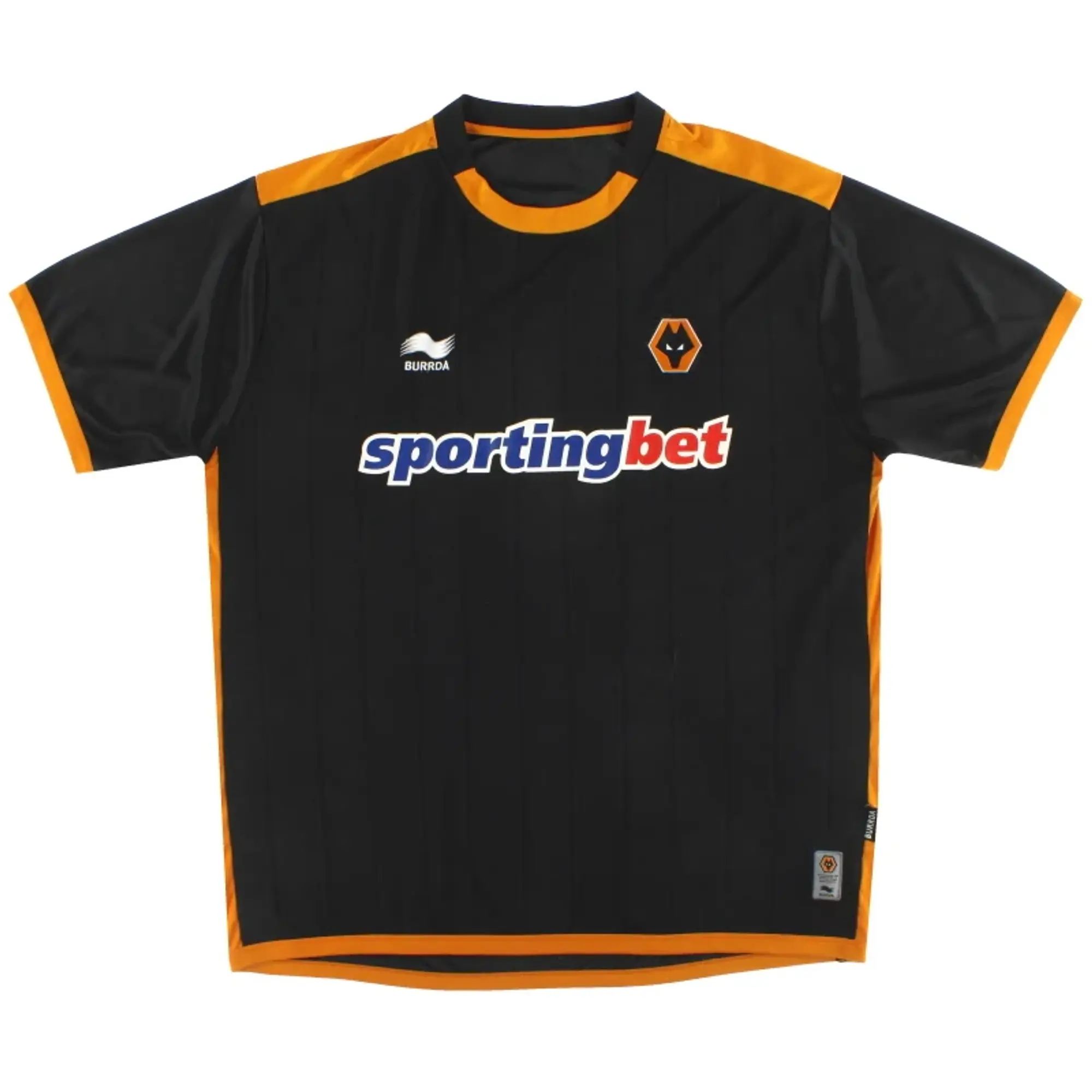 2010-12 Wolves Burrda Away Shirt M - Wolves / Excellent / Medium