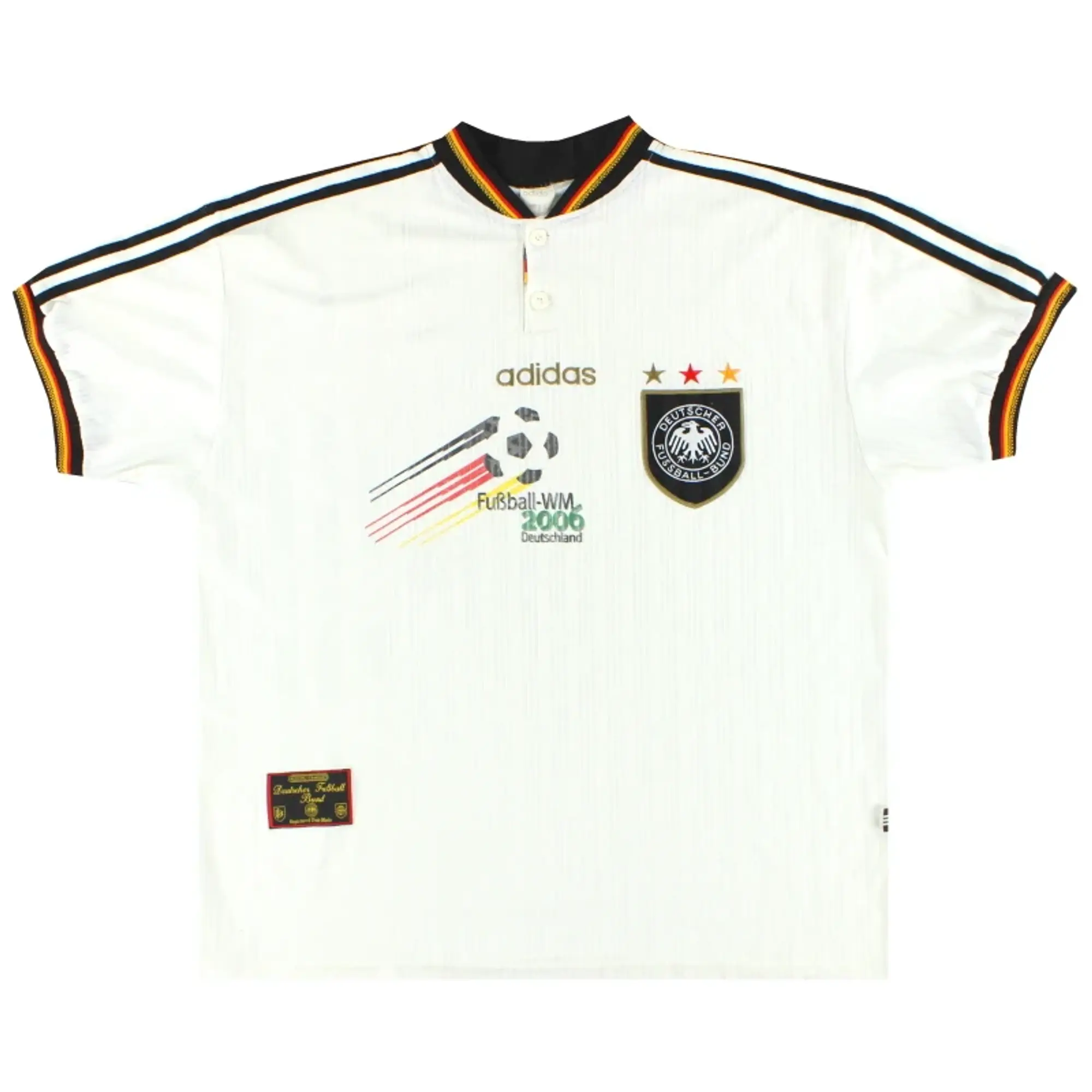 1996-98 Germany adidas WM2006 Home Shirt XXL - Germany / Very good / XXL