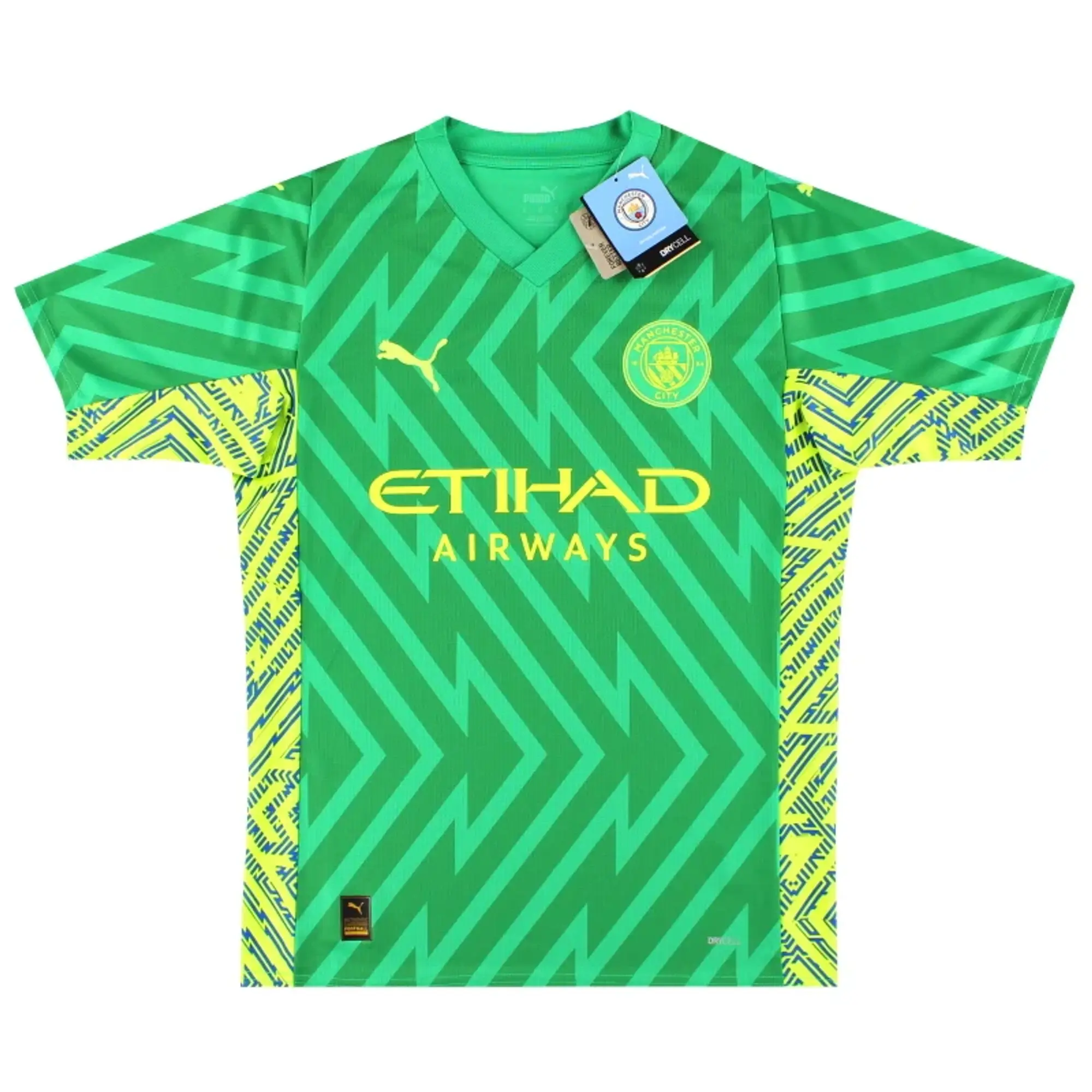 2023-24 Manchester City Puma Goalkeeper Shirt *w/tags* - Manchester City / w/tags / Medium