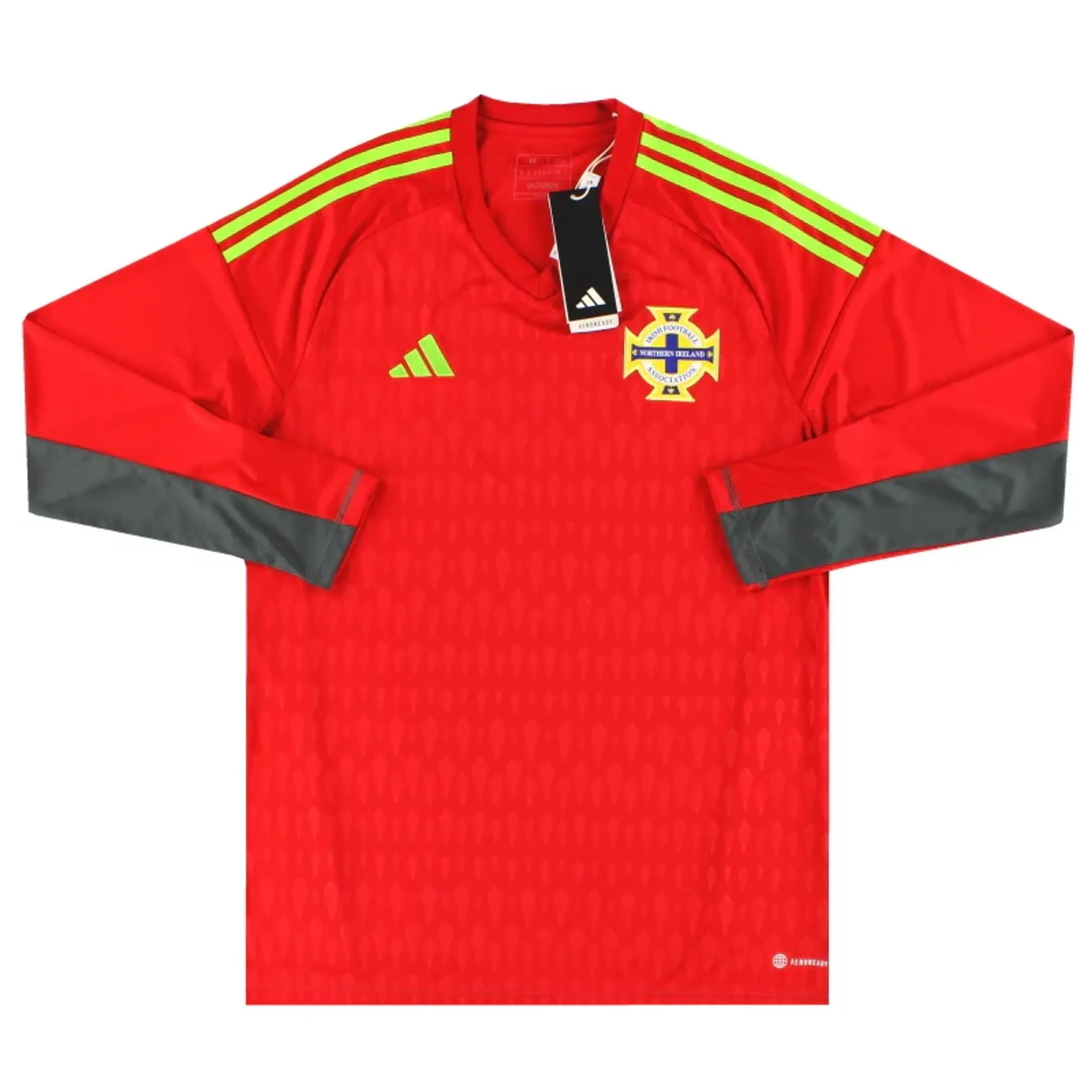 2022-23 Northern Ireland adidas Goalkeeper Shirt L/S *BNIB* - Northern Ireland / BNIB / Medium