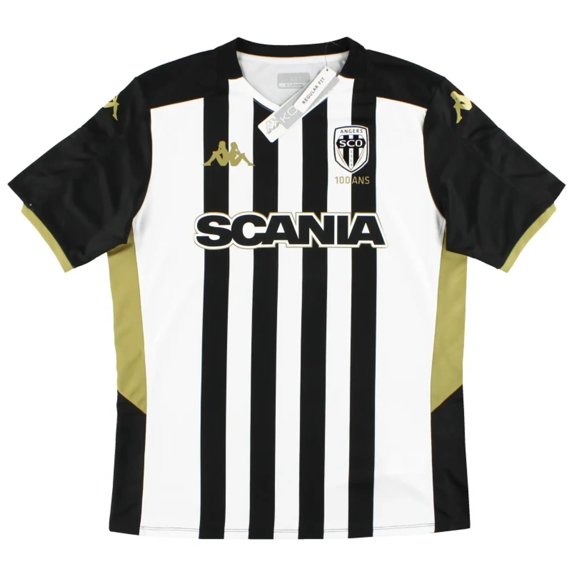2019-20 Angers Kappa Centenary Home Shirt *BNIB* - Other French Clubs / BNIB / Large