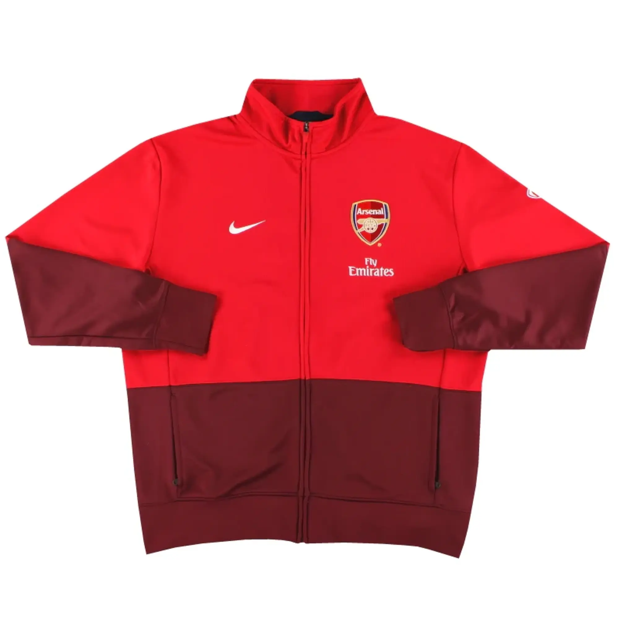 2009-10 Arsenal Nike Track Jacket XL - Arsenal / Excellent / XL