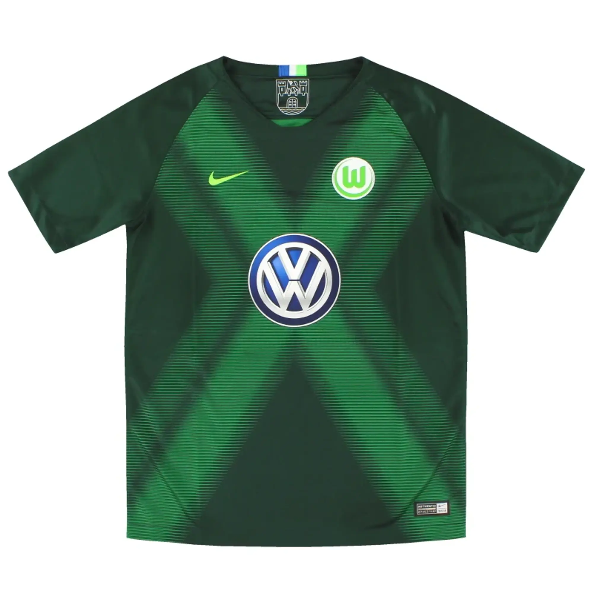 2018-19 Wolfsburg Nike Home Shirt XL.Boys - Other German Clubs / Excellent / XL Boys