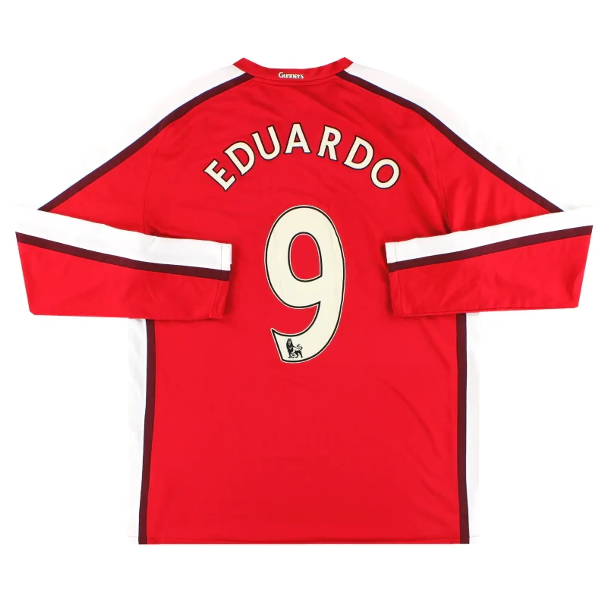 2008-10 Arsenal Nike Home Shirt Eduardo #9 L/S XL - Arsenal / Excellent / XL