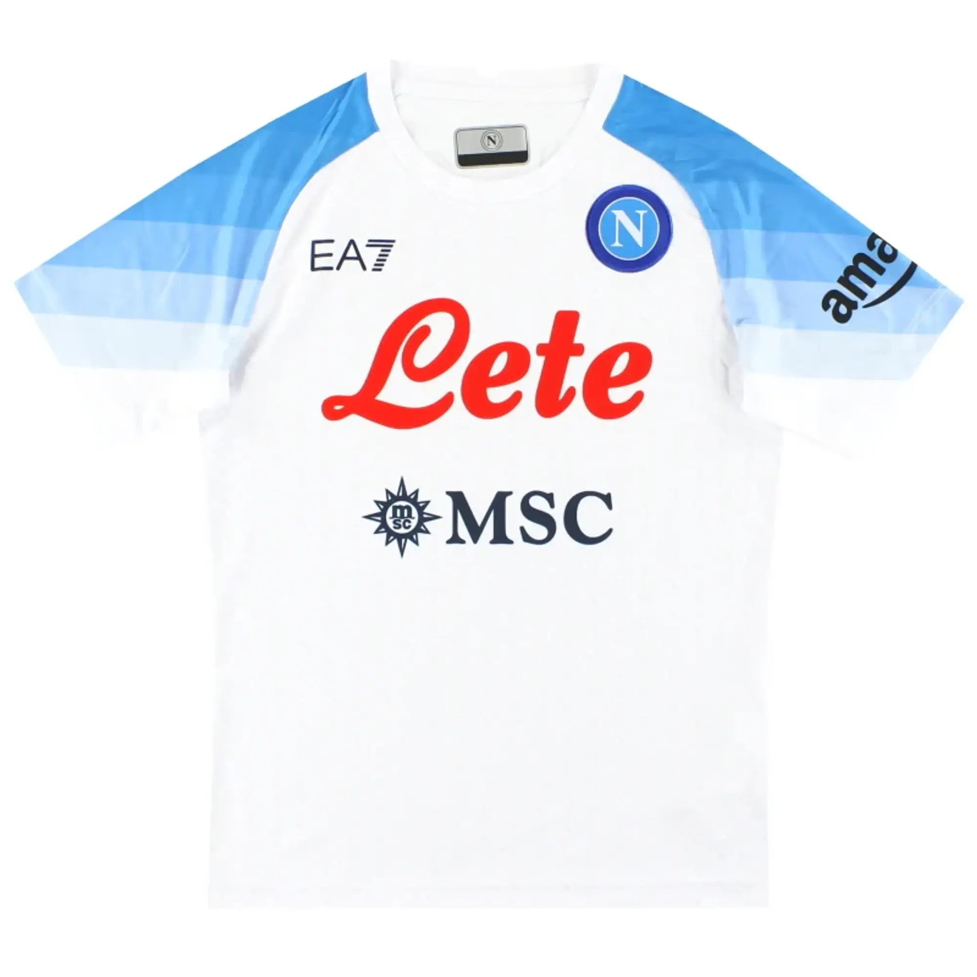 2022-23 Napoli EA7 Away Shirt *As New* Youth - Napoli / As New / 10 Years