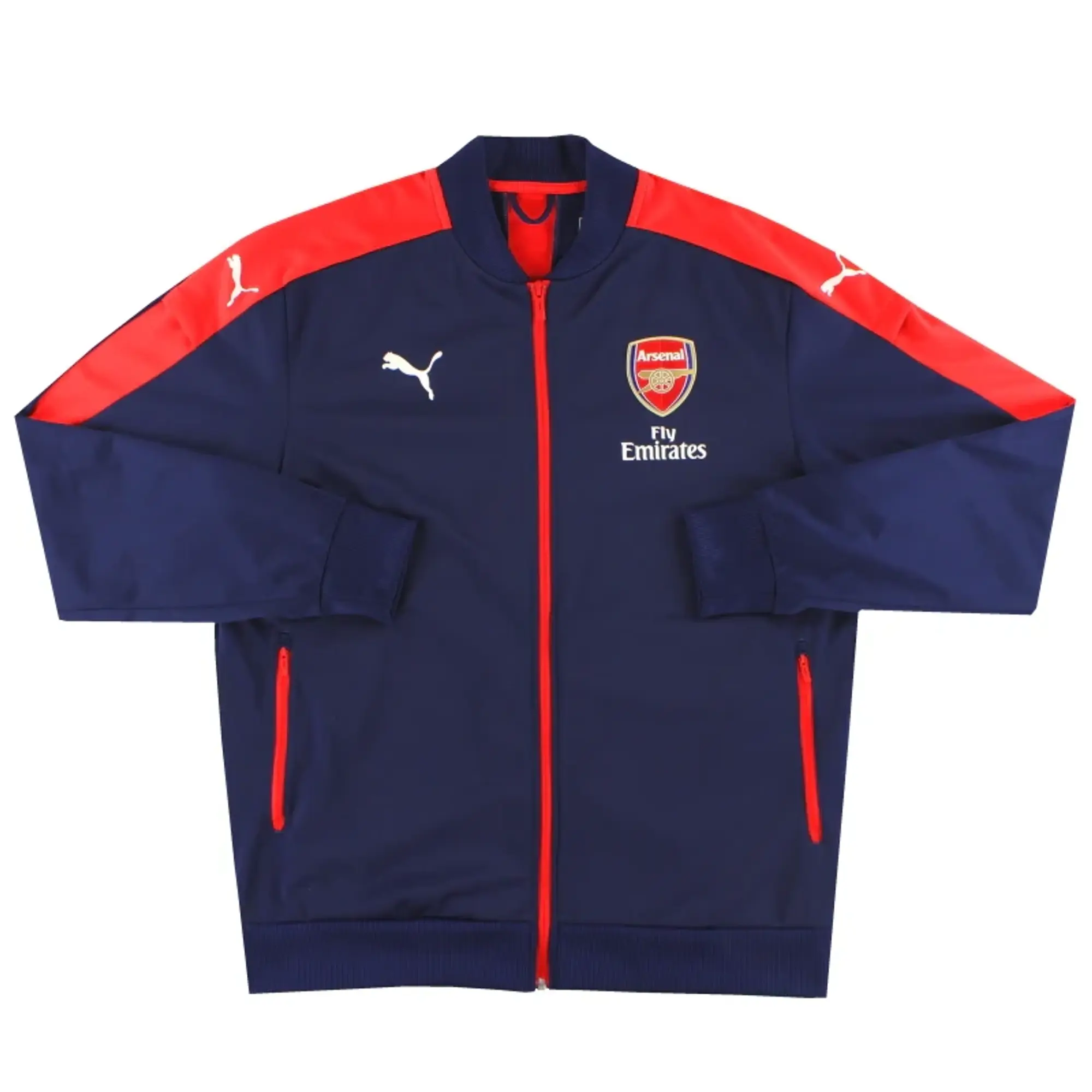 2016-17 Arsenal Puma Track Jacket XL - Arsenal / Excellent / XL