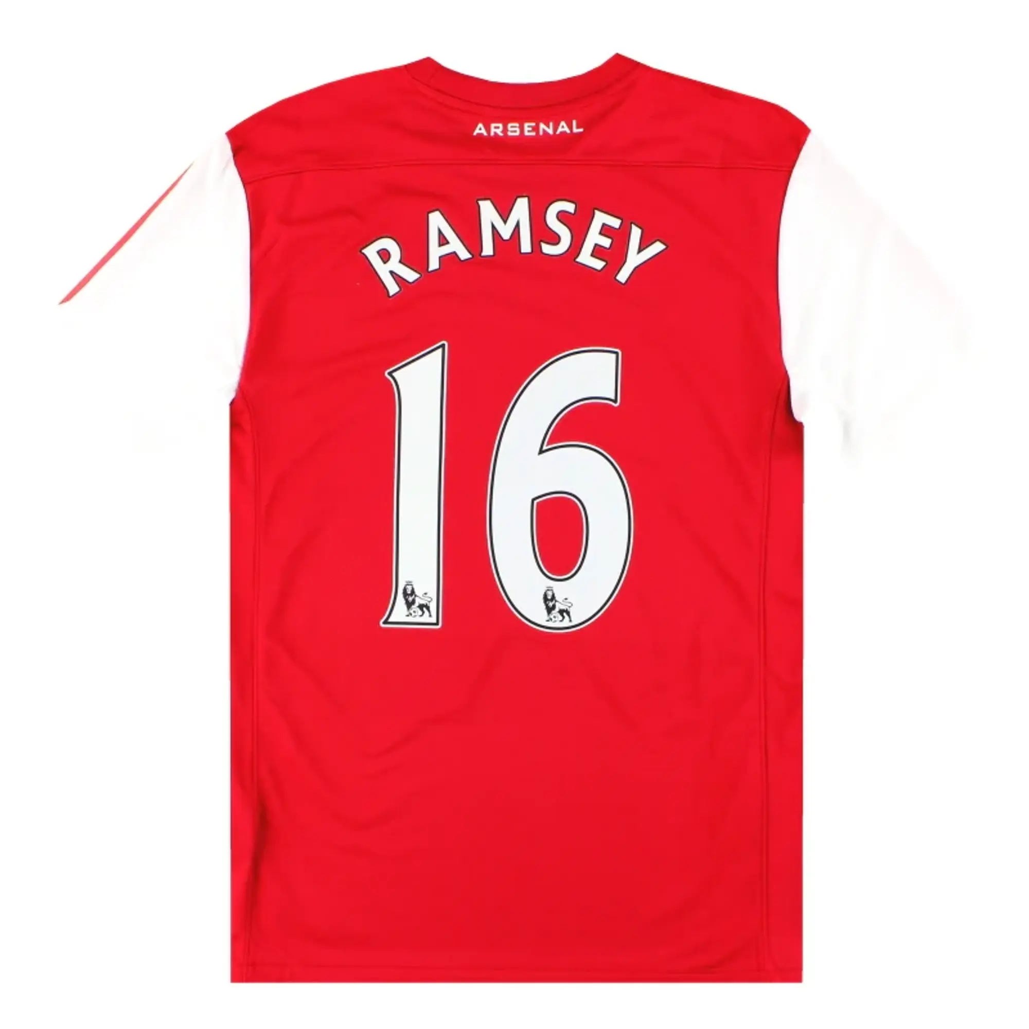 2011-12 Arsenal Nike '125th Anniversary' Home Shirt Ramsey #16 M - Arsenal / Excellent / Medium