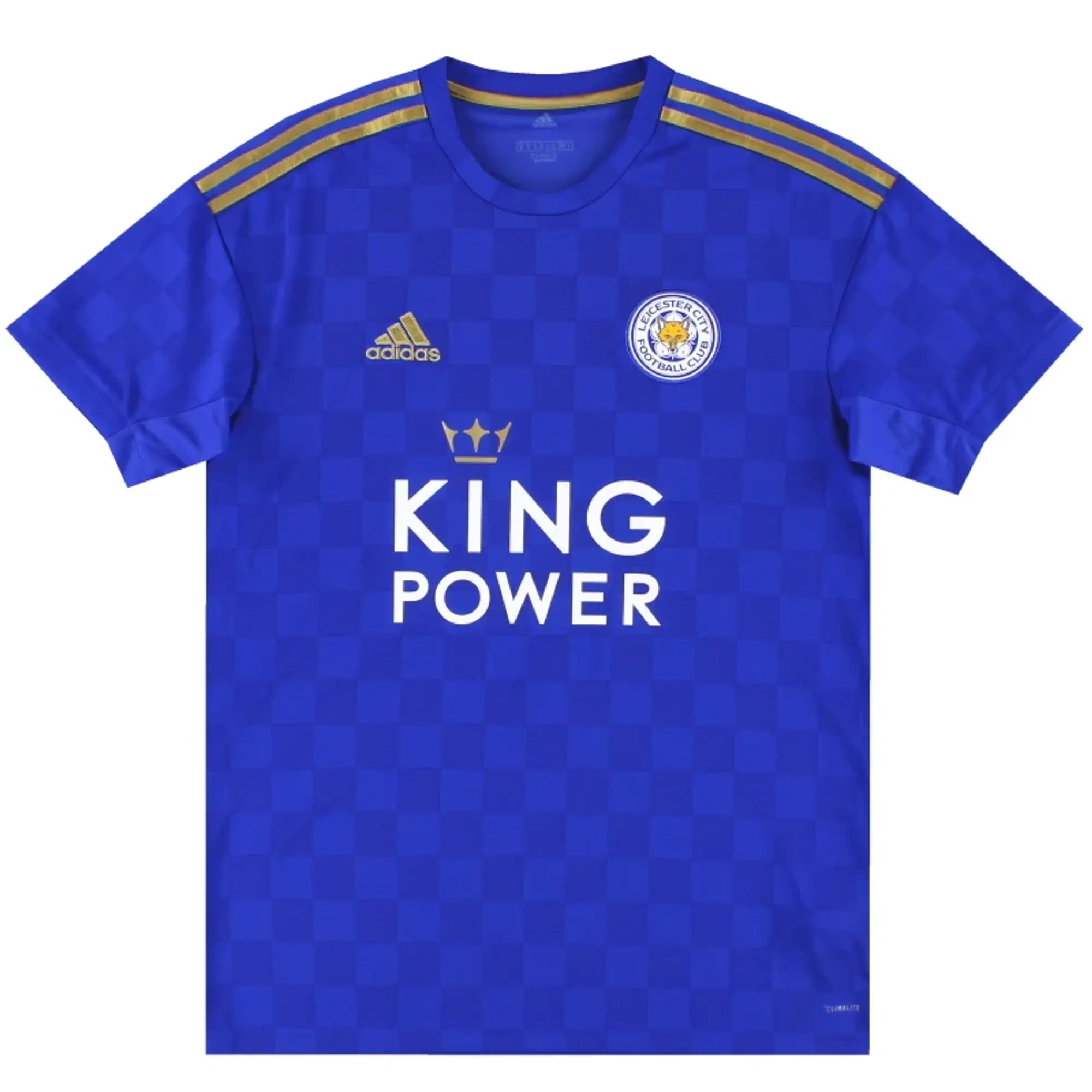 2019-20 Leicester adidas Home Shirt L - Leicester City / Excellent / Large