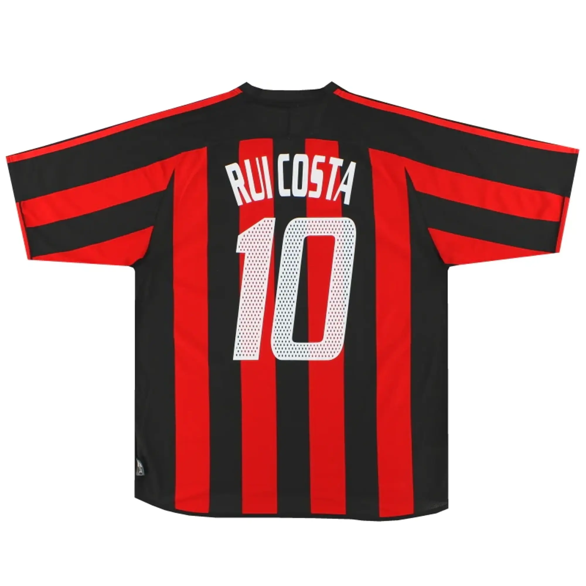 2003-04 AC Milan adidas Home Shirt Rui Costa #10 L - AC Milan / Excellent / Large