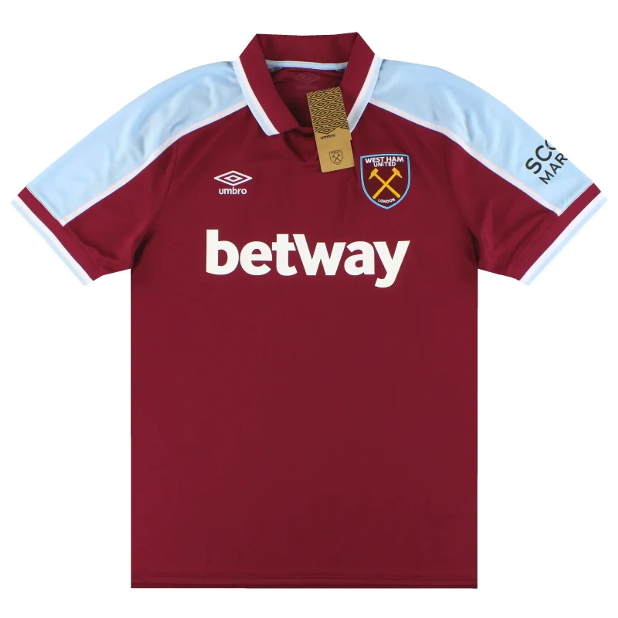 2021-22 West Ham Umbro Home Shirt *BNIB* - West Ham / BNIB / Small