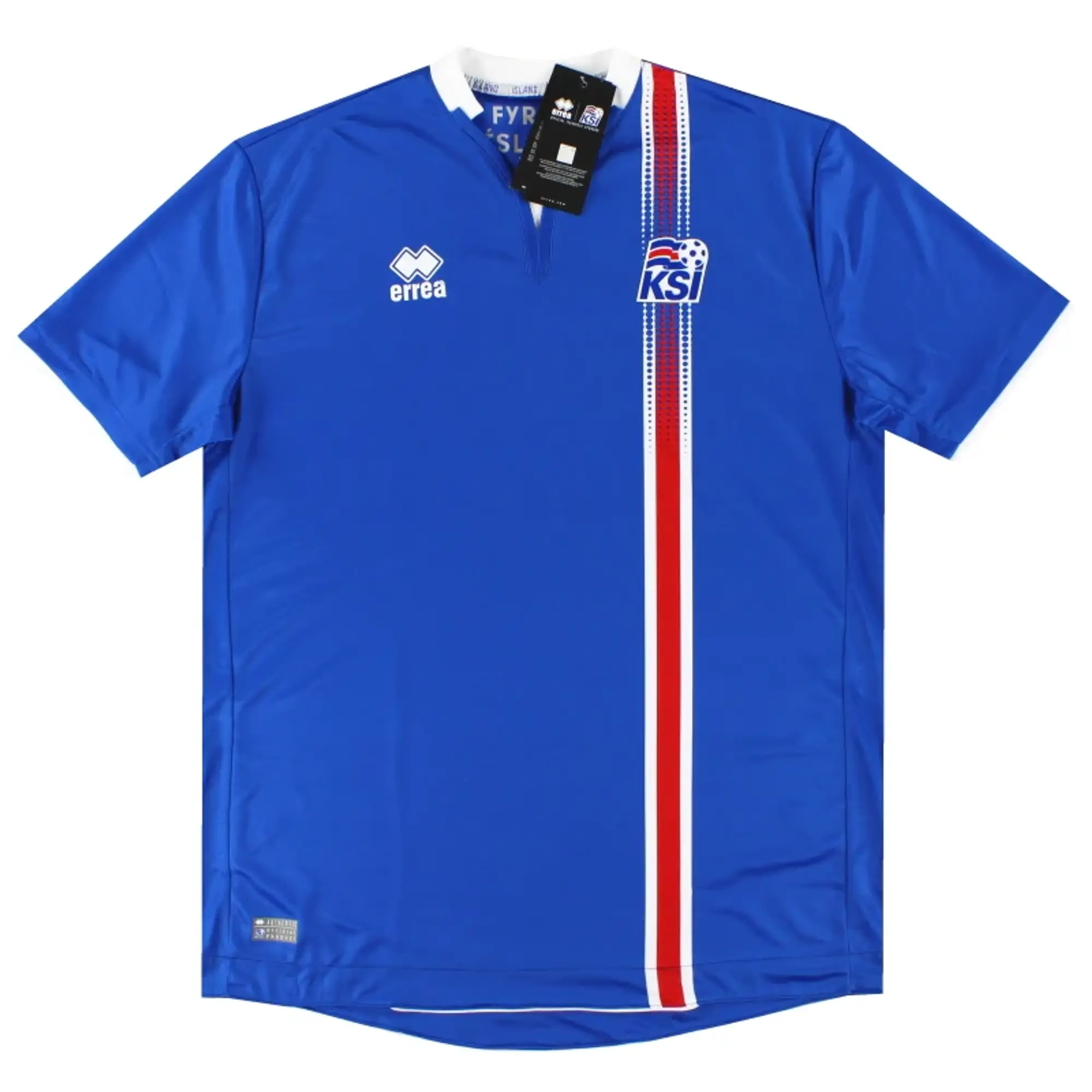 2016-17 Iceland Errea Home Shirt *w/tags* - Other European / w/tags / XL