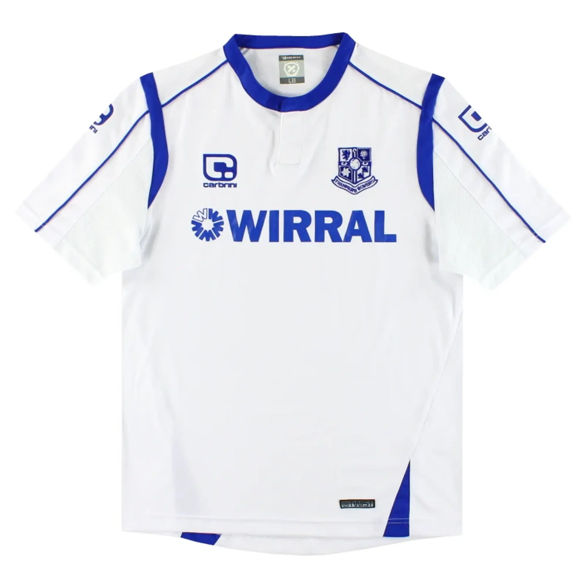 2010-11 Tranmere Rovers Carbrini Home Shirt L.Boys - Tranmere Rovers / Excellent / Large Boys