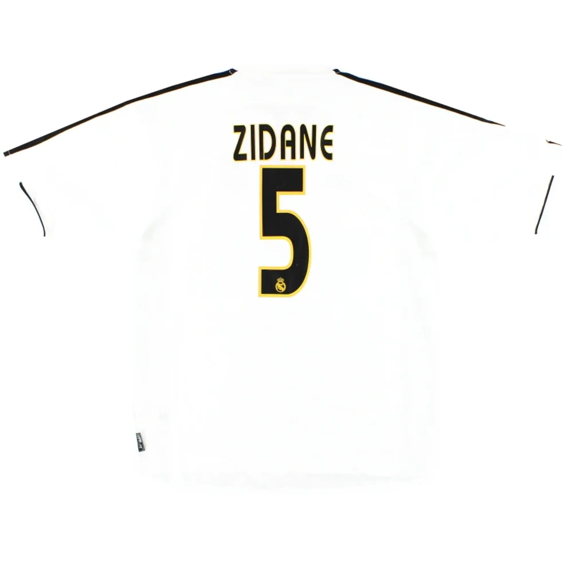 2003-04 Real Madrid adidas Home Shirt Zidane #5 *Mint* S - Real Madrid / Excellent / Small