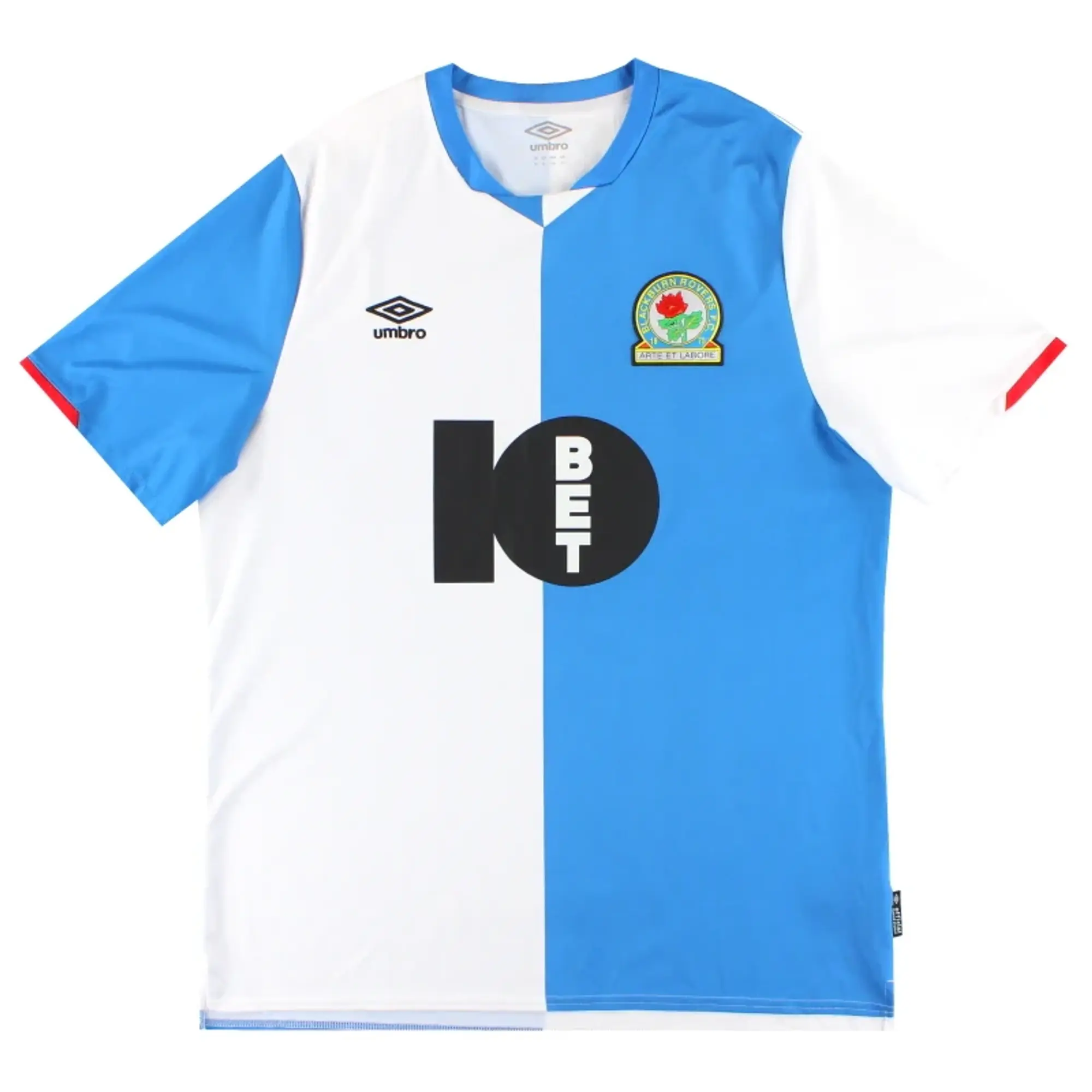 2019-20 Blackburn Umbro Home Shirt XL - Blackburn Rovers / Excellent / XL