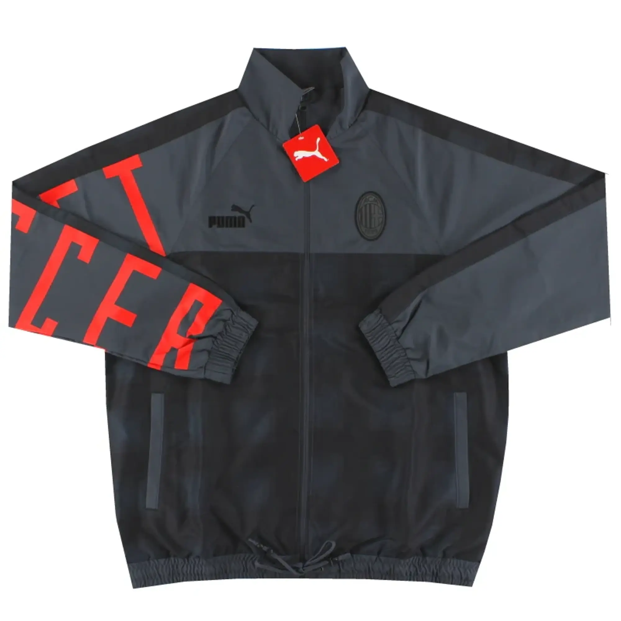 2021-22 AC Milan Puma Street Soccer Track Jacket *w/tags* L - AC Milan / w/tags / Large