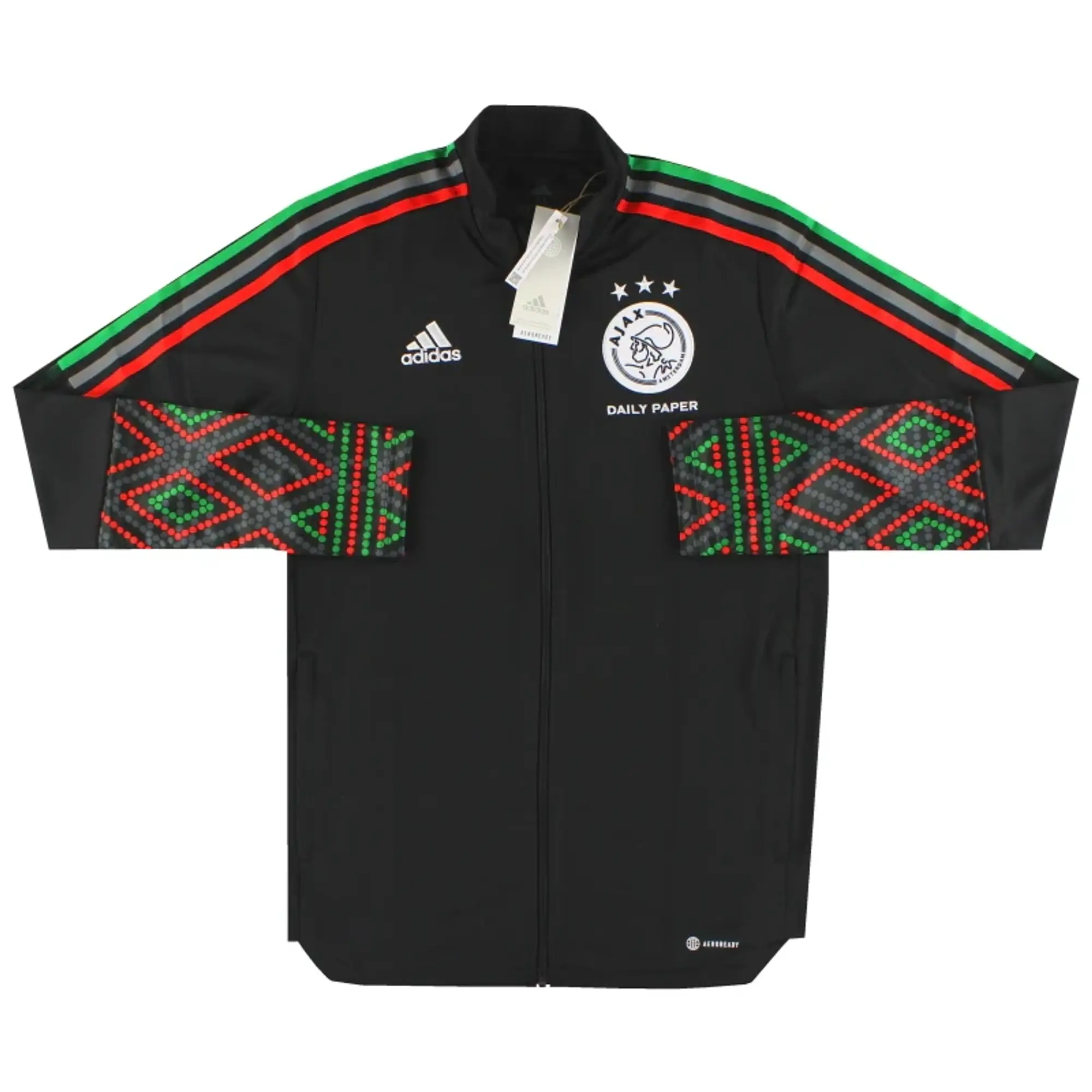 2022-23 Ajax x Daily Paper adidas Track Jacket *w/tags* - Ajax / w/tags / Medium