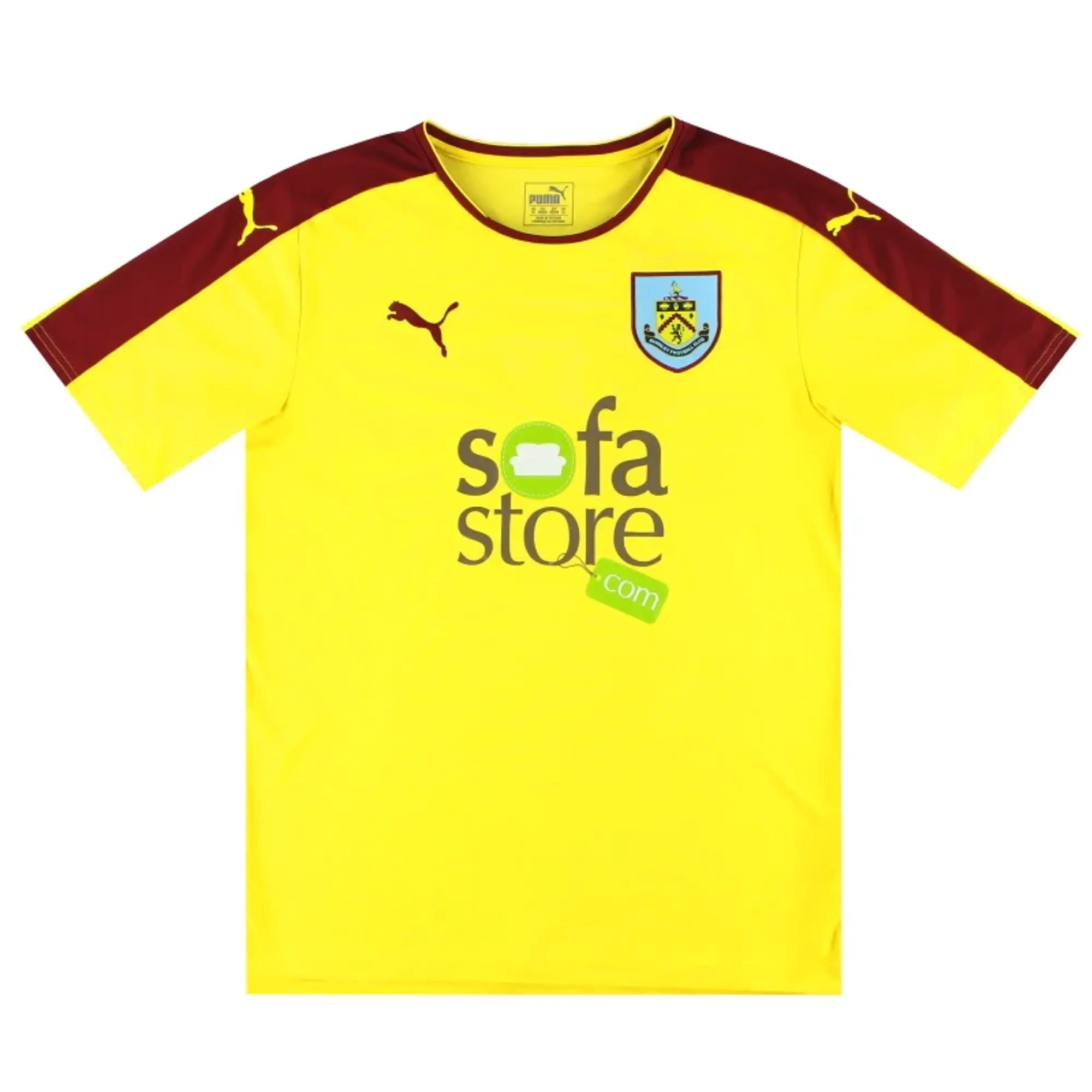 2016-17 Burnley Puma Third Shirt M - Burnley / Excellent / Medium