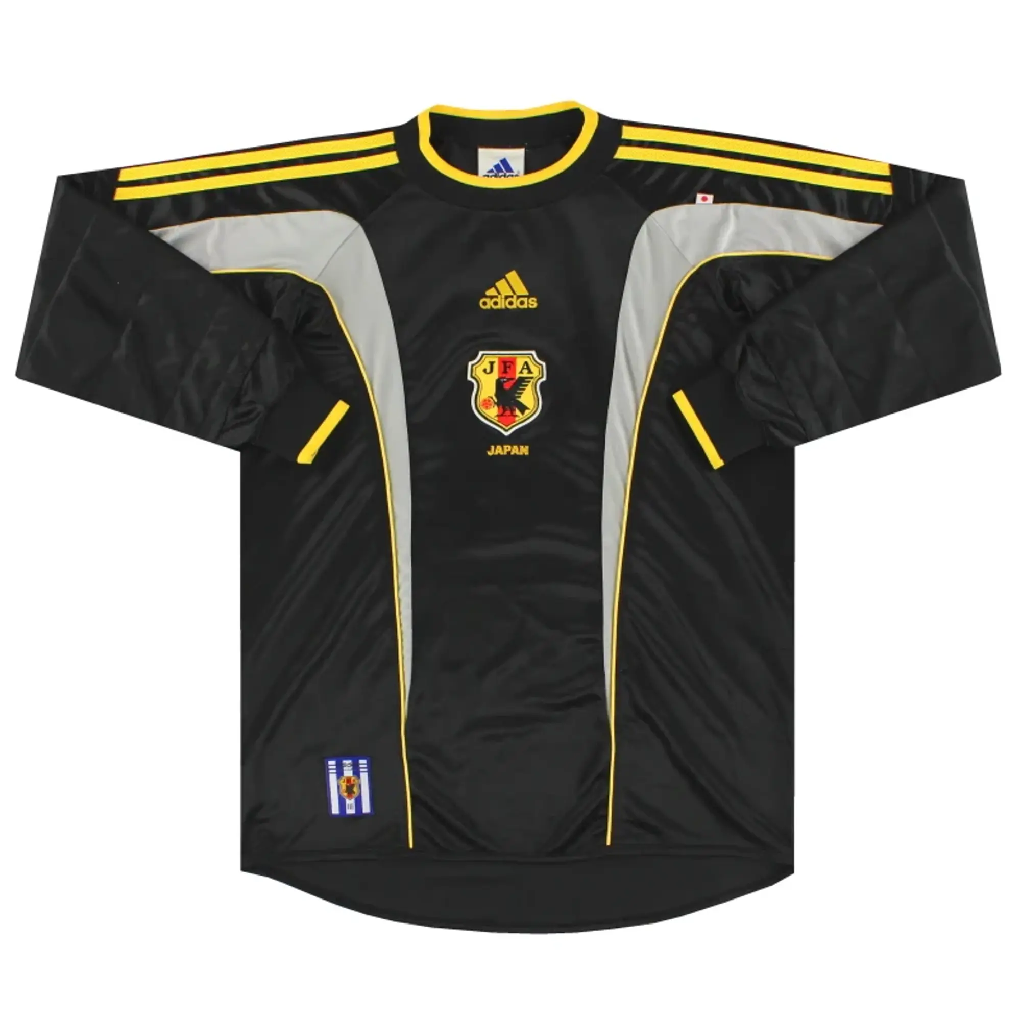 1999-01 Japan adidas Goalkeeper Shirt #1 L - Asian / Very good / Large