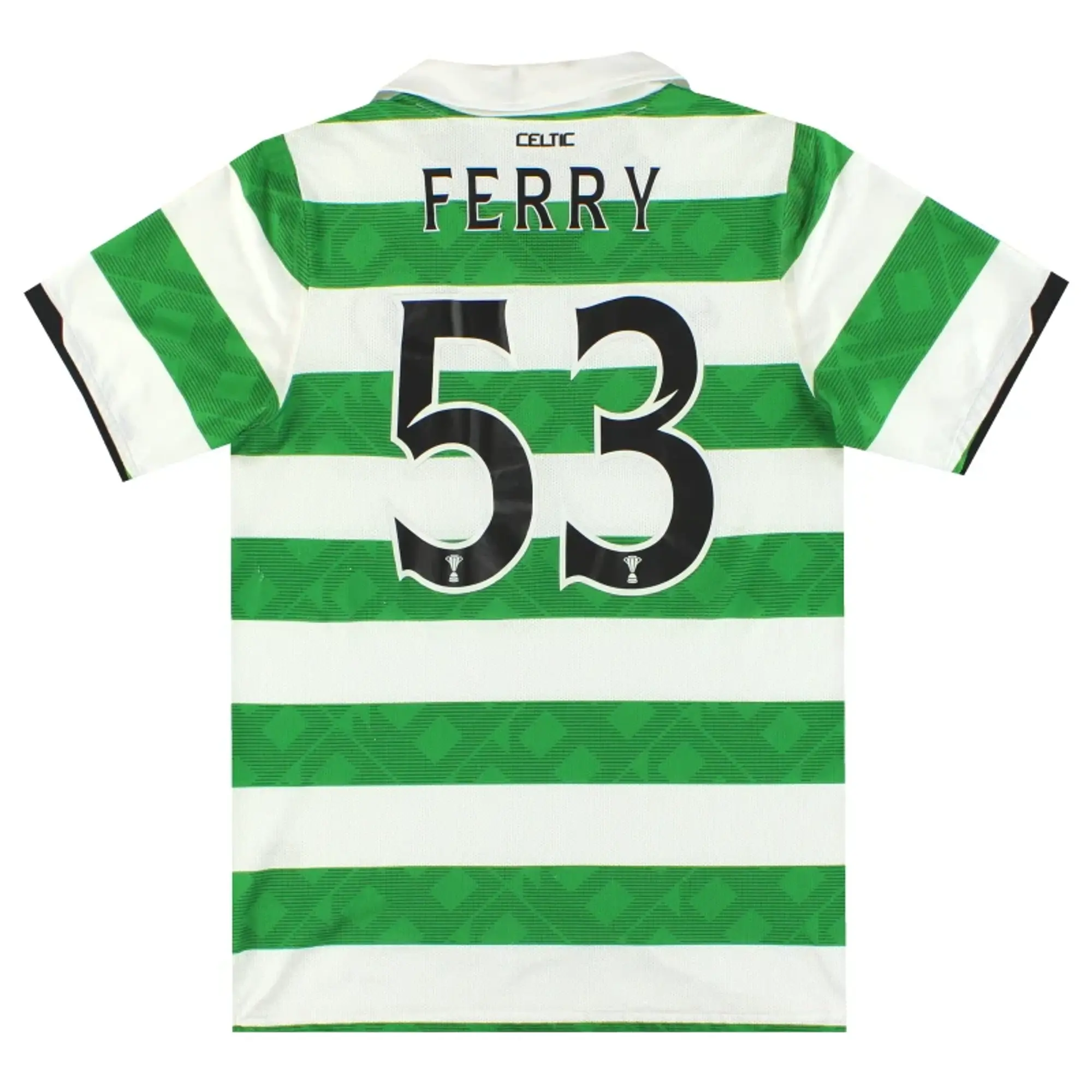 2010-11 Celtic Nike Player Issue Home Shirt Ferry #53 M - Celtic / Excellent / Medium